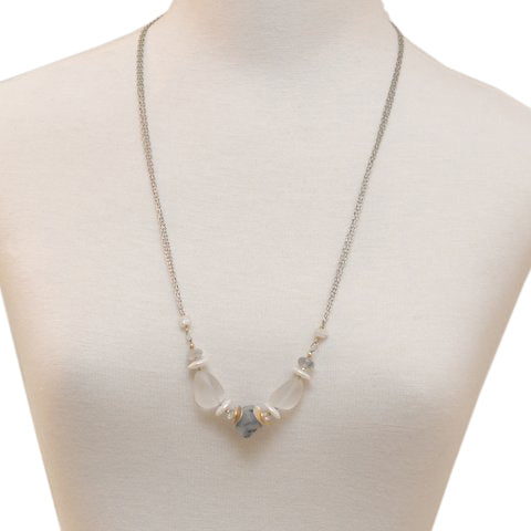 Rustic Swag Necklace - 2 Colorways