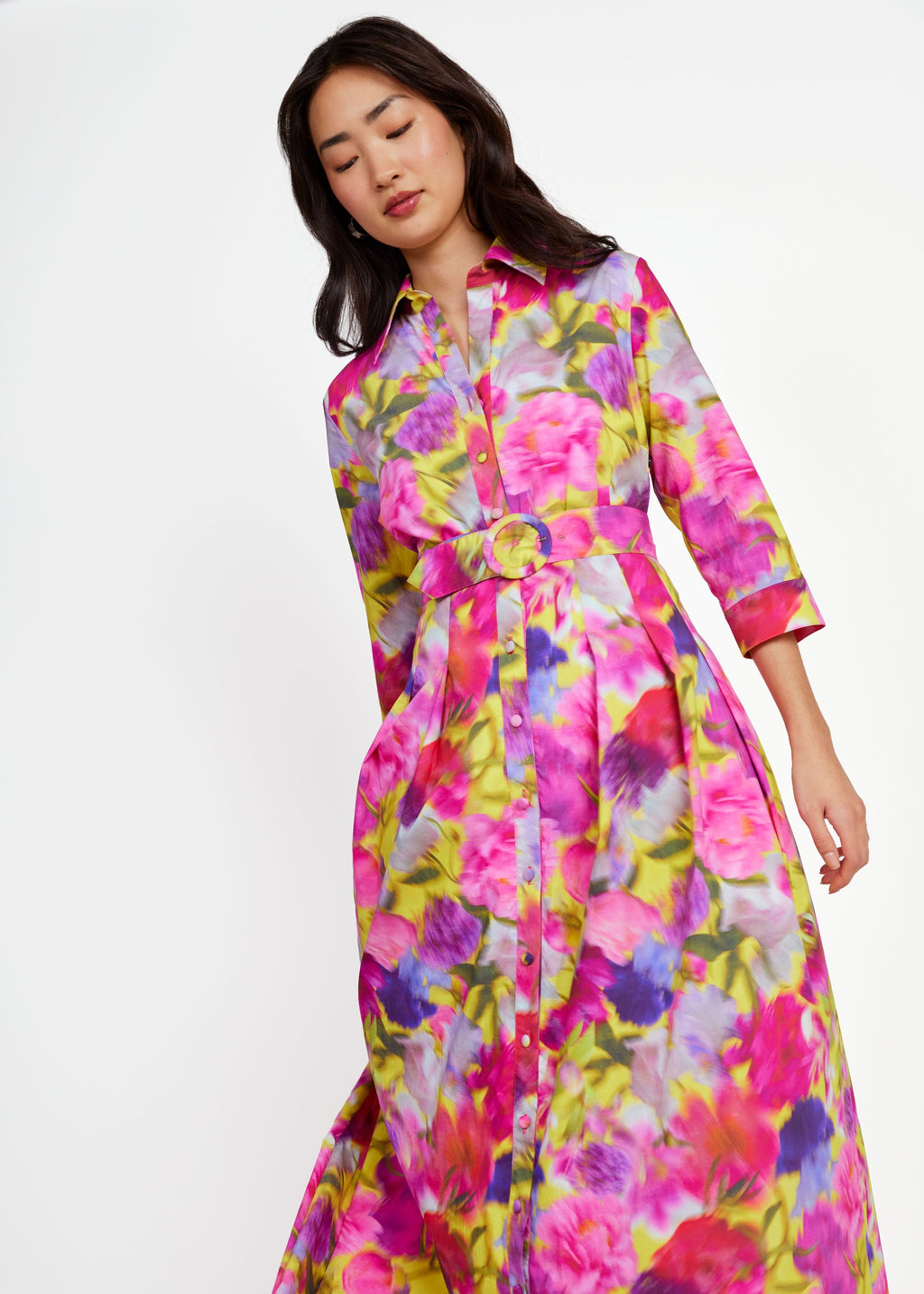 Cecilia Gown Art Bloom Poplin