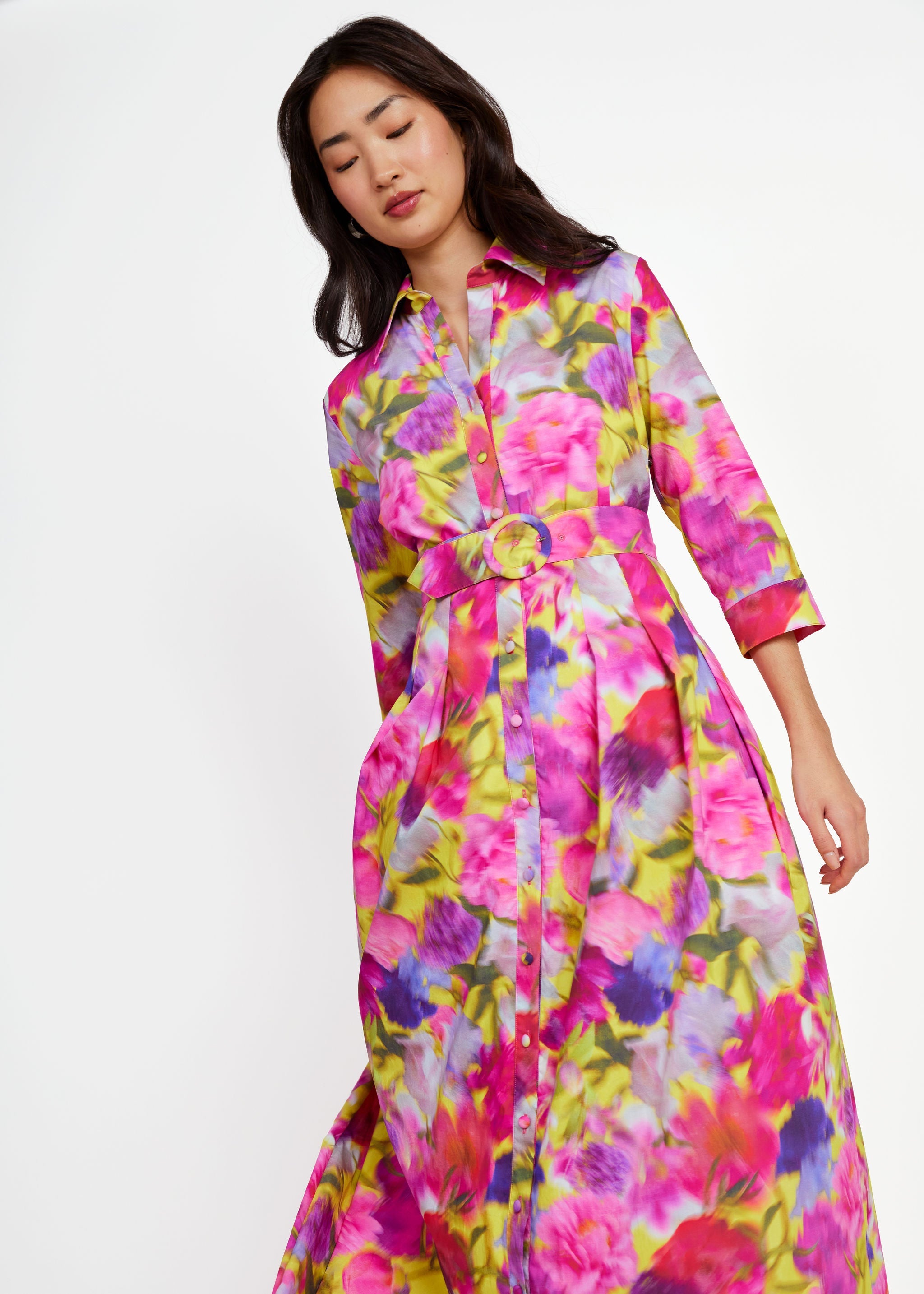 Cecilia Gown Art Bloom Poplin