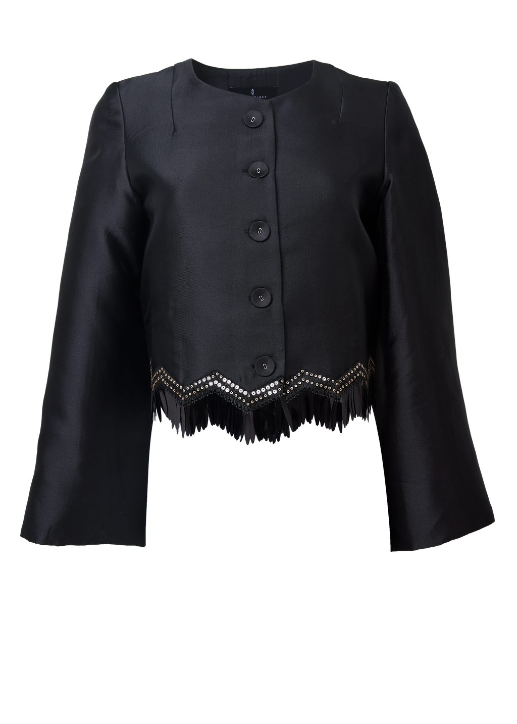 Kennedy Jacket Black Mikado
