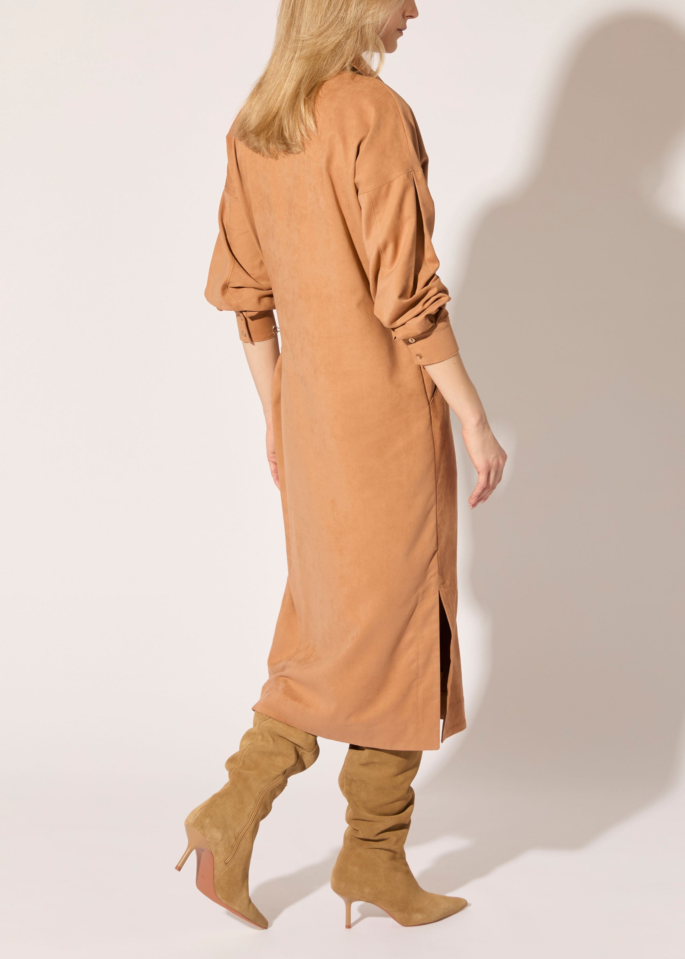 Micro Suede Dress