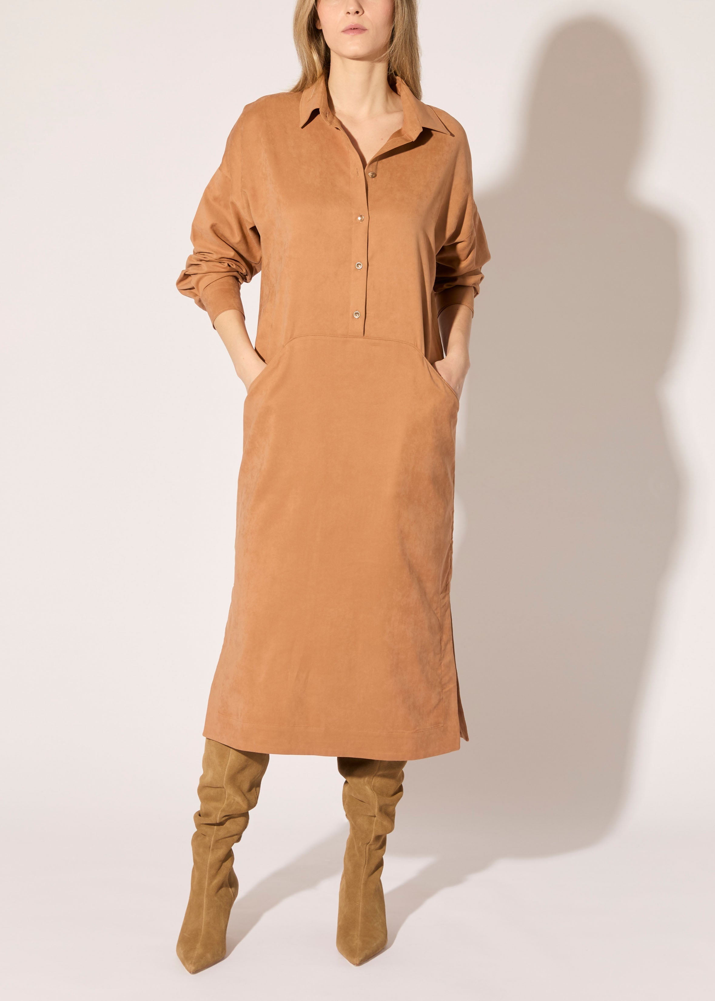 Micro Suede Dress