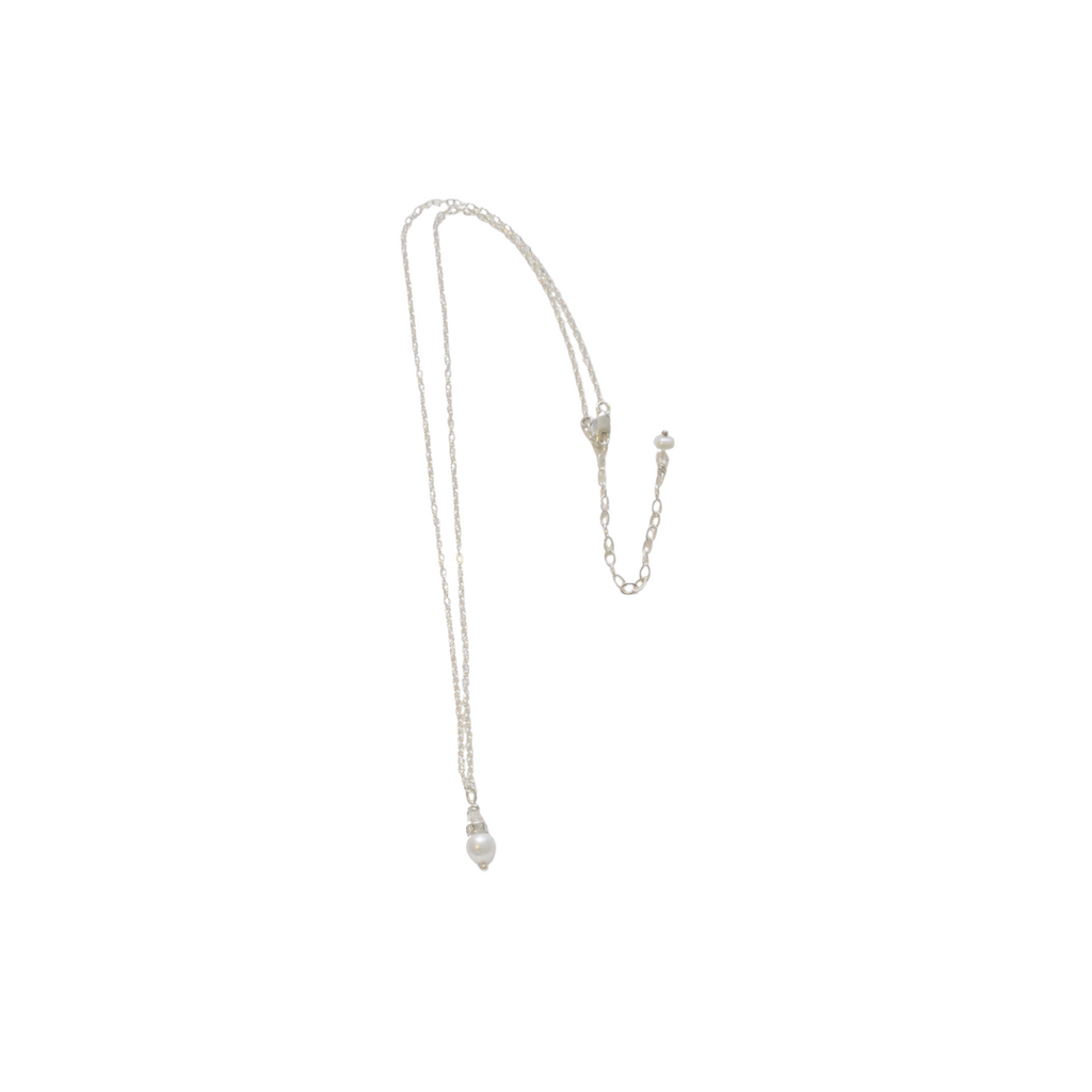 Grace Pearl Drop-Gold Or Silver