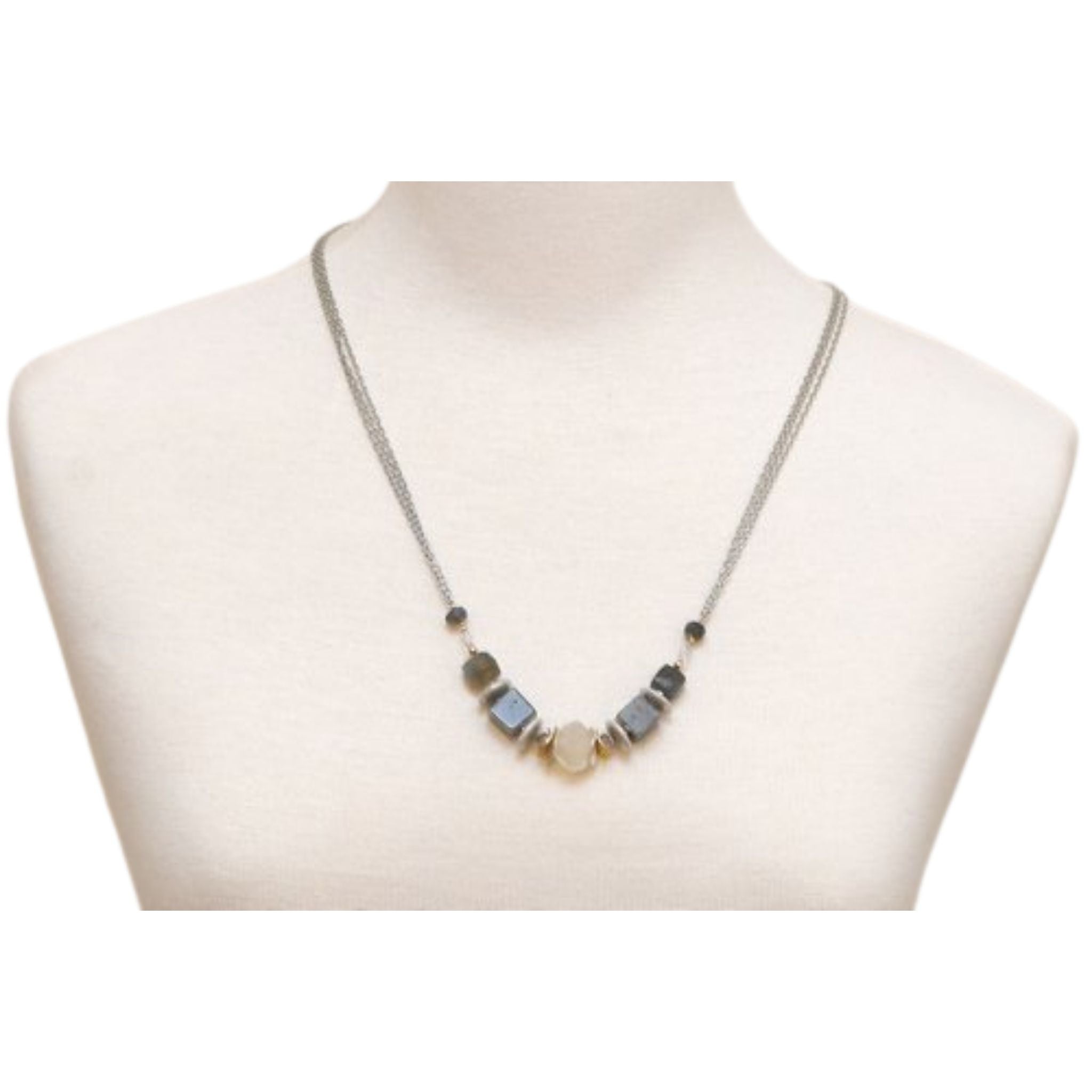 Rustic Swag Necklace - 2 Colorways