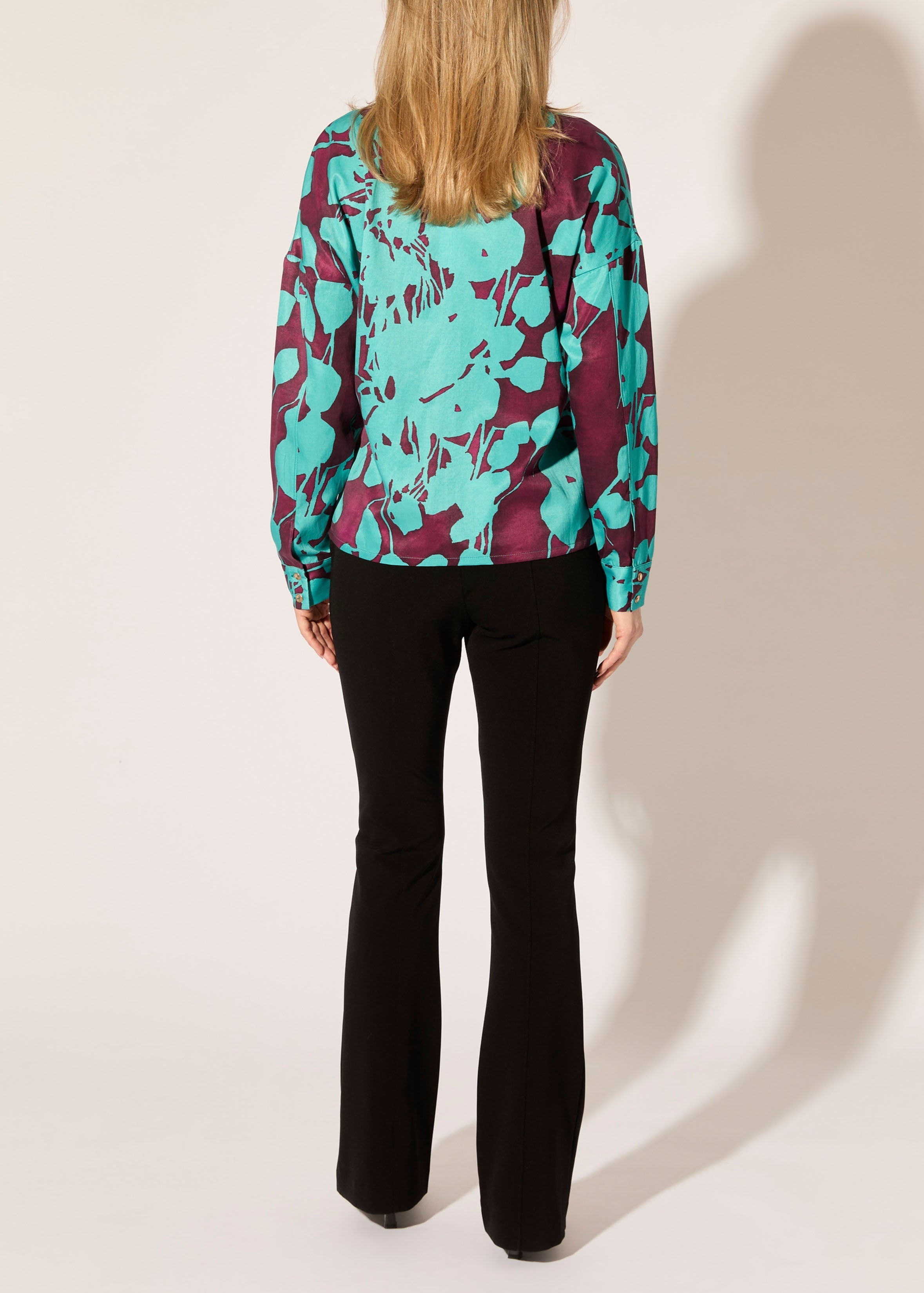 Shadow Print Blouse