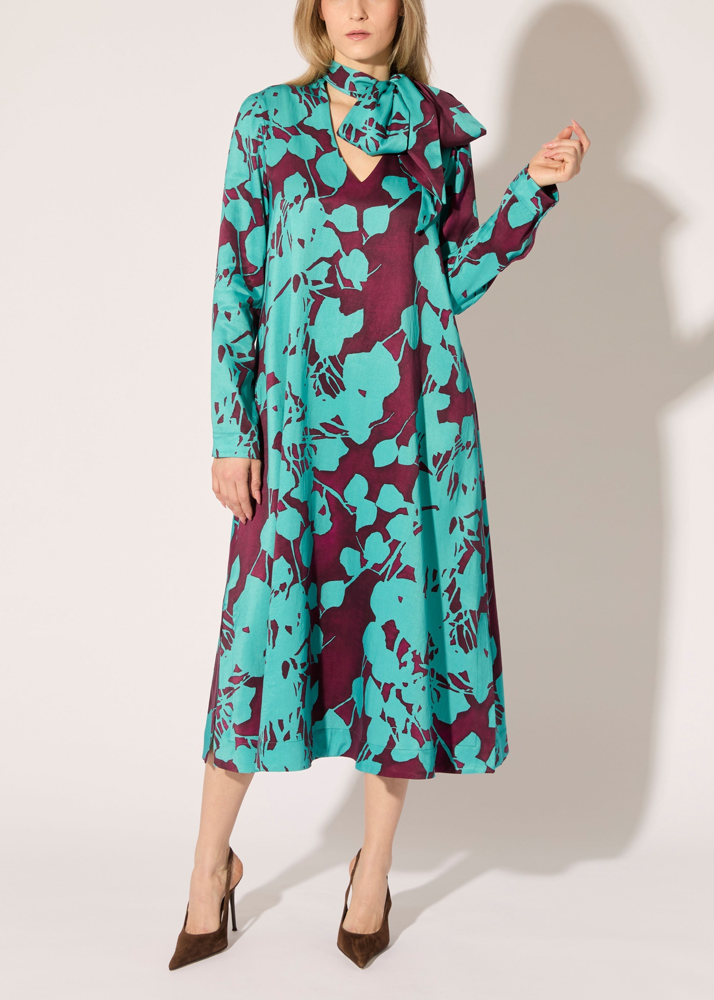 Shadow Print Dress