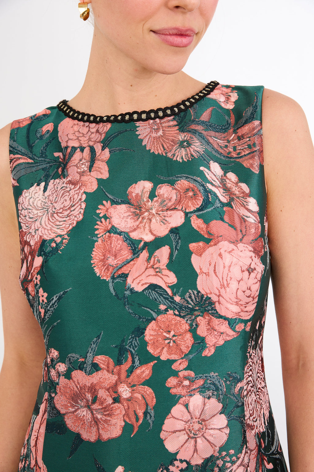 Avery Dress Forest Mum Jacquard