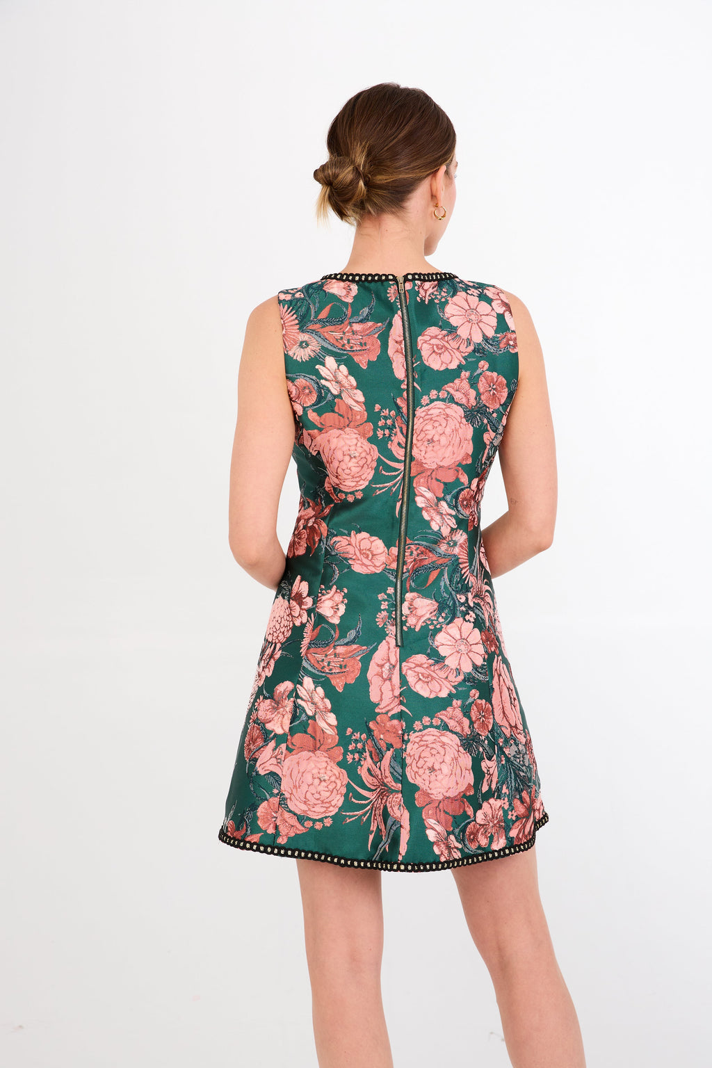 Avery Dress Forest Mum Jacquard