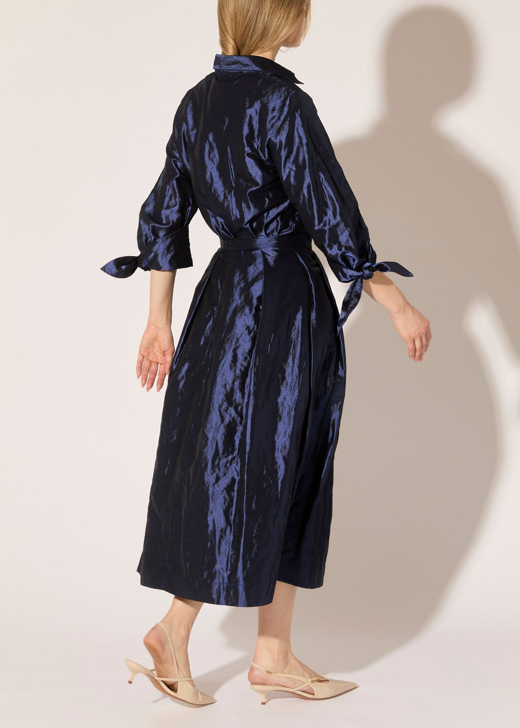 Metallic Taffeta Blouse