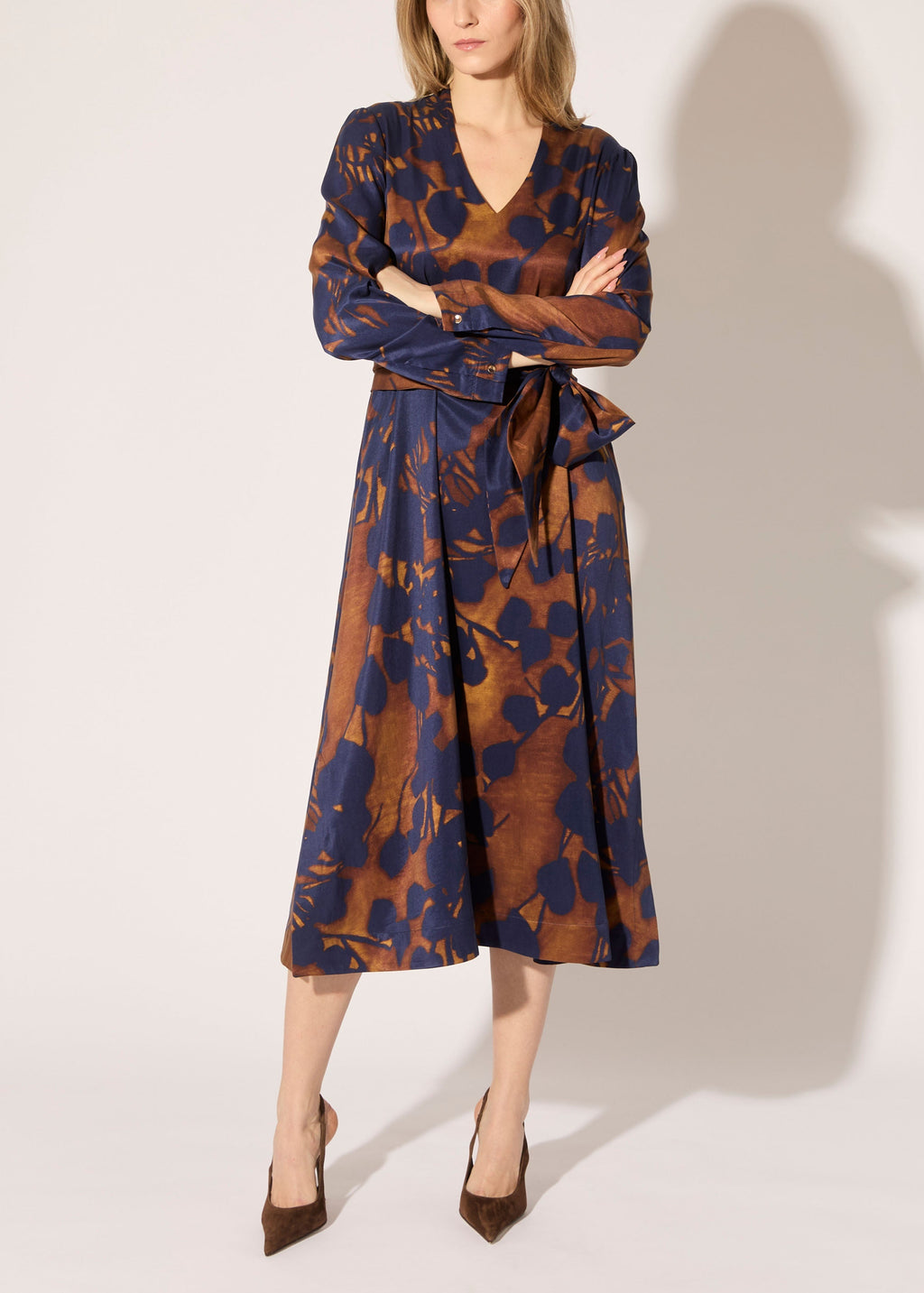 Shadow Print Dress