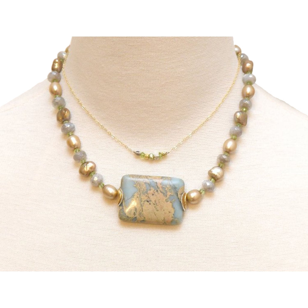 Geo Gem Necklace