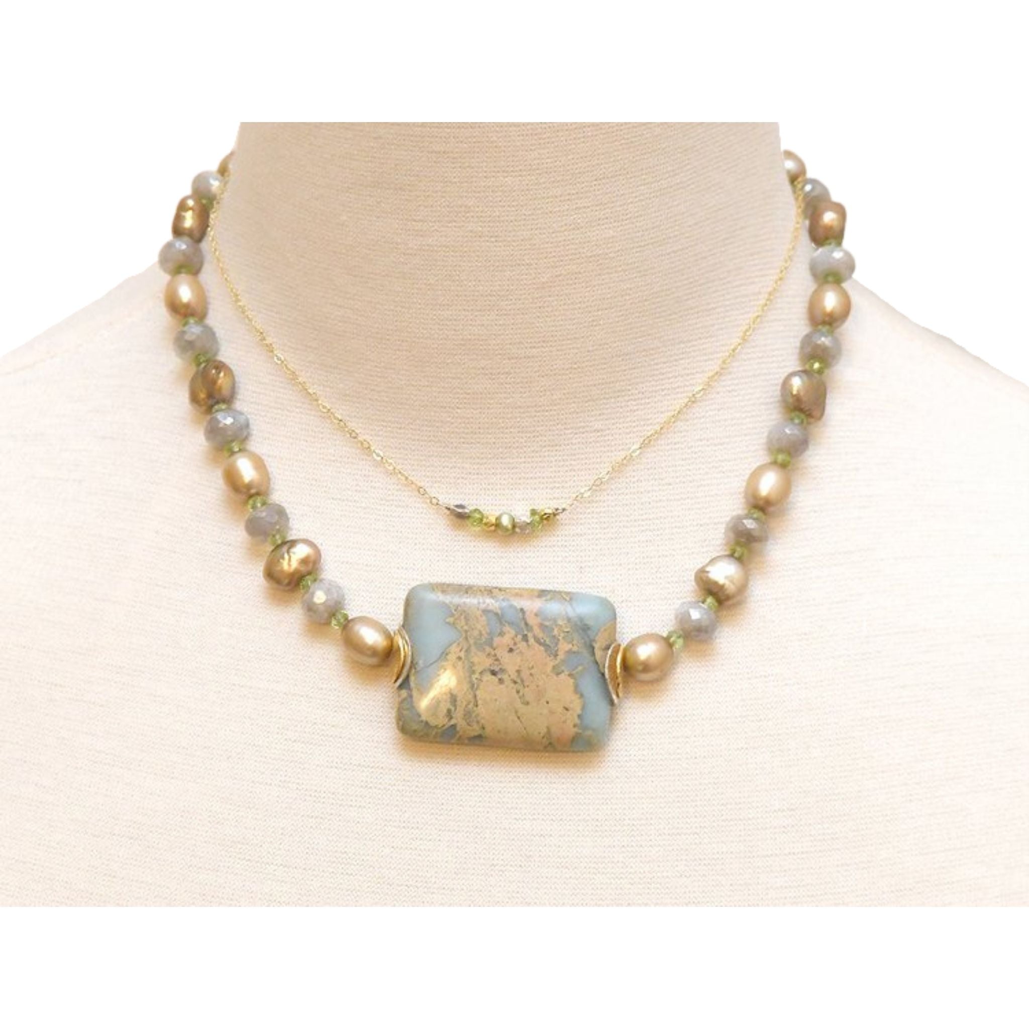 Geo Gem Necklace