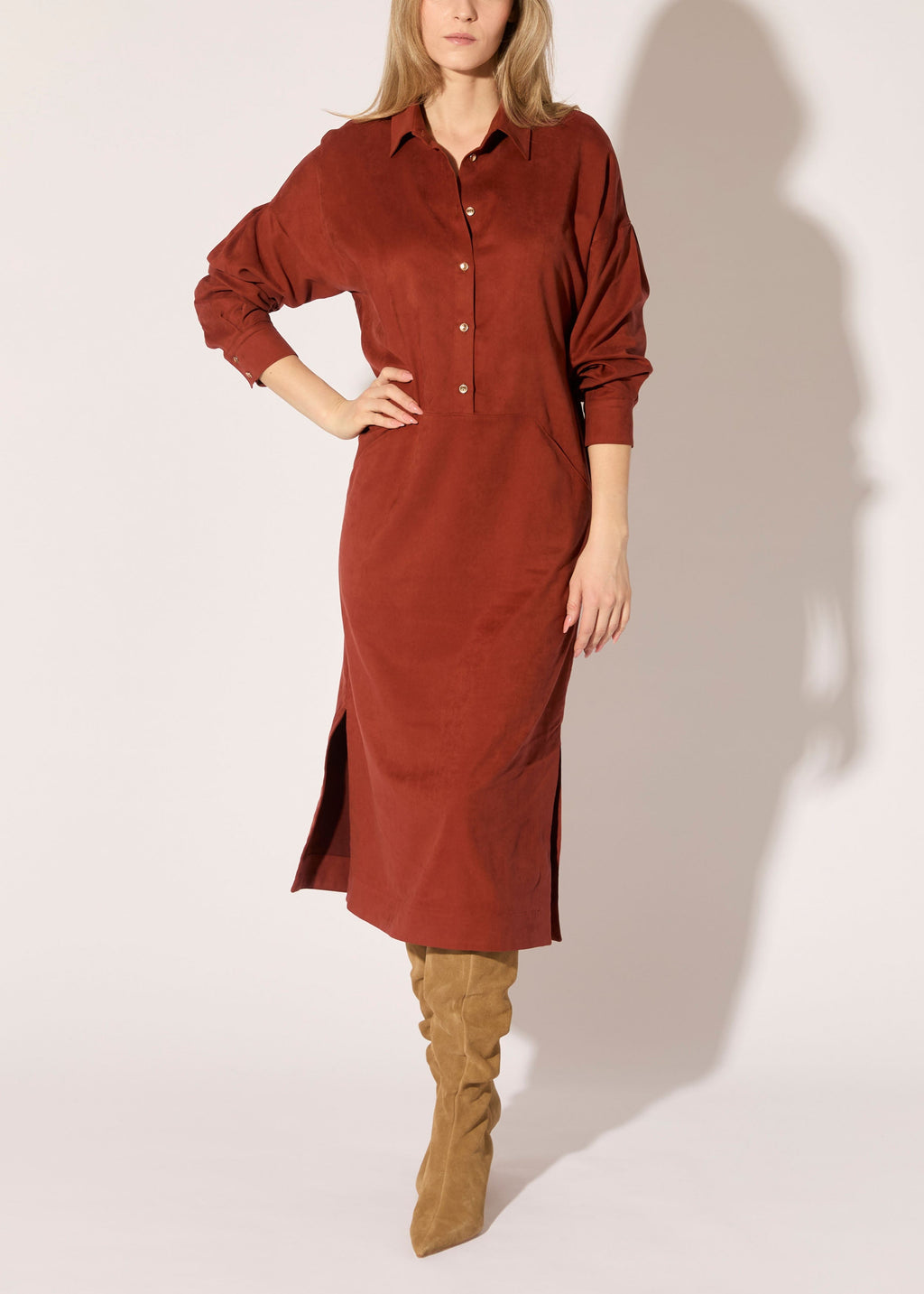 Micro Suede Dress