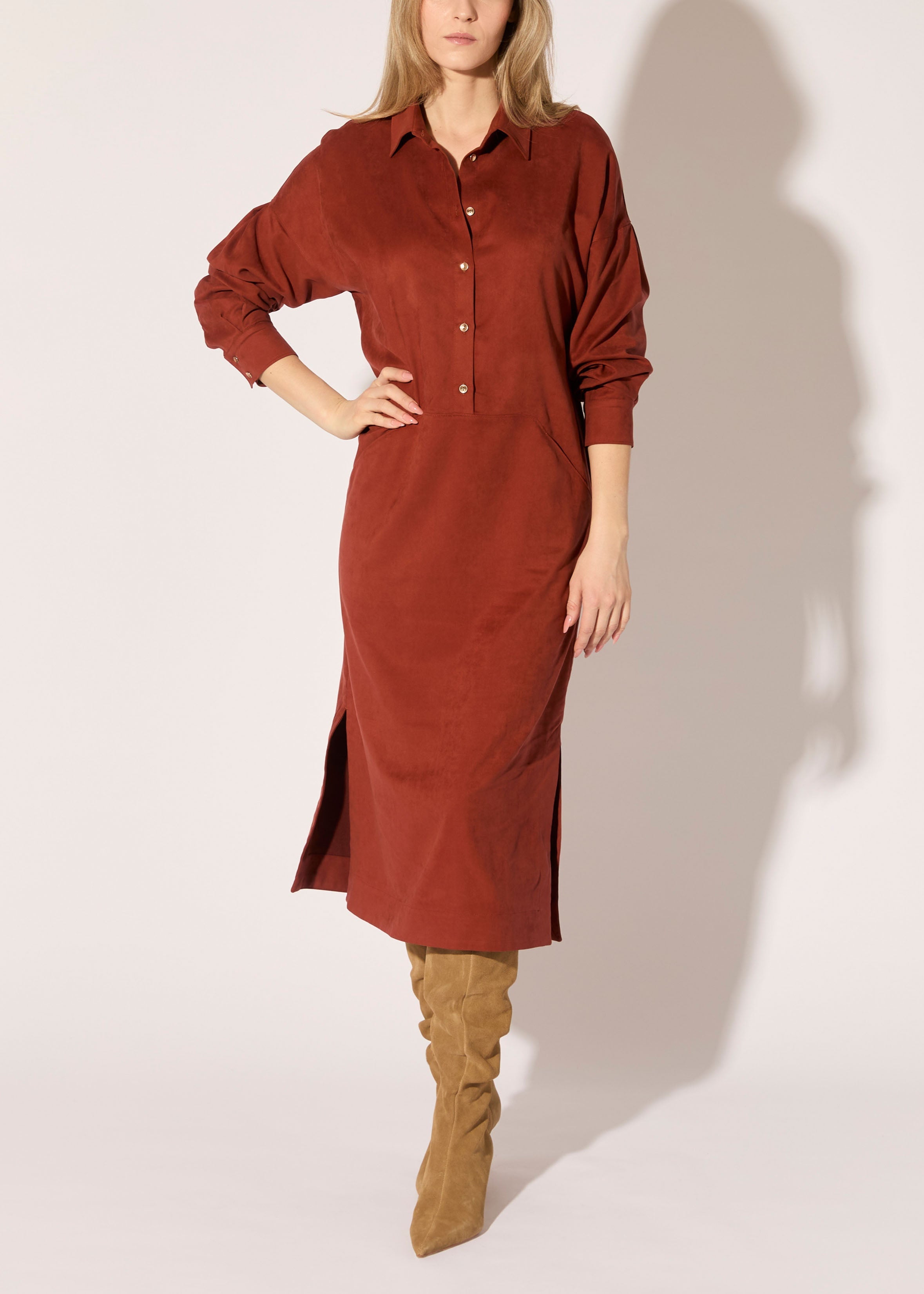 Micro Suede Dress