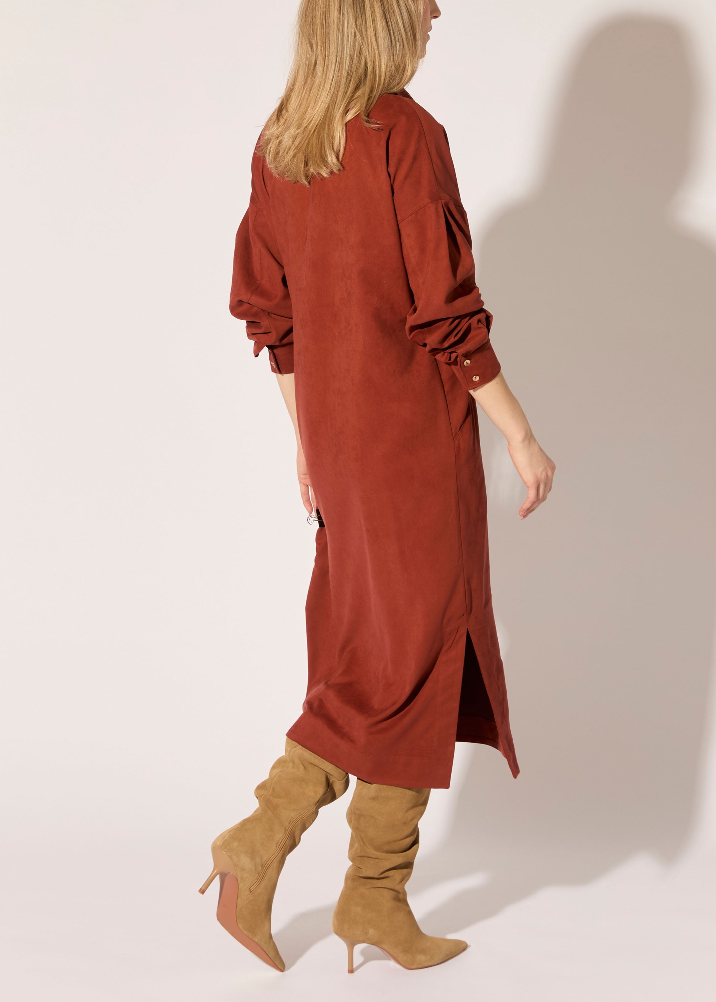 Micro Suede Dress