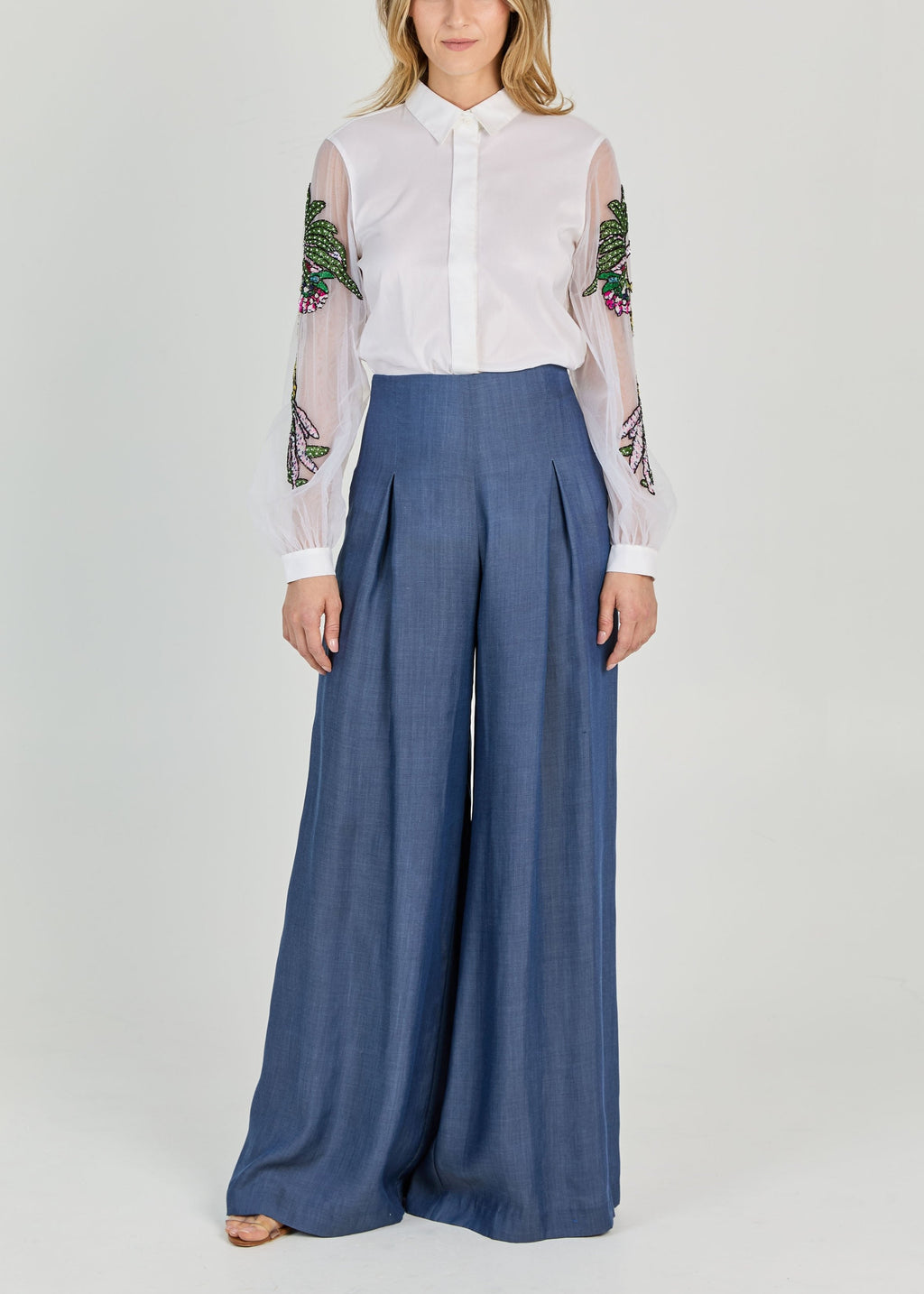 TROPICO BEADED BLOUSE