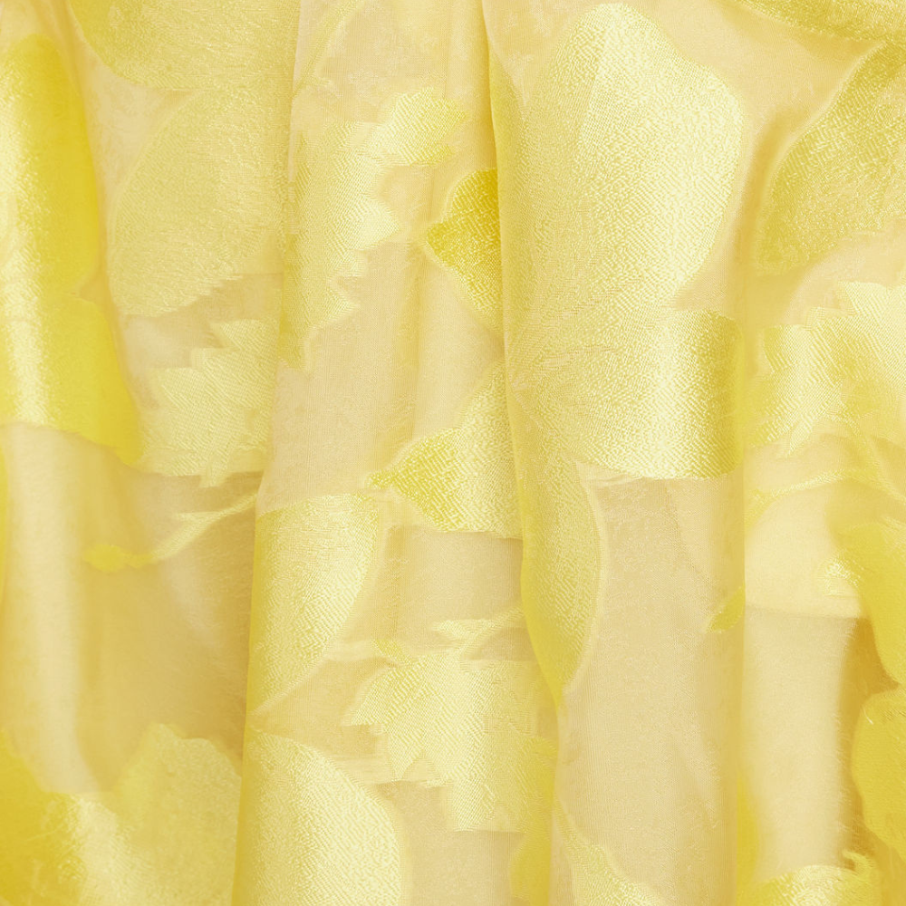 Cecilia Gown Yellow Azalea Organza