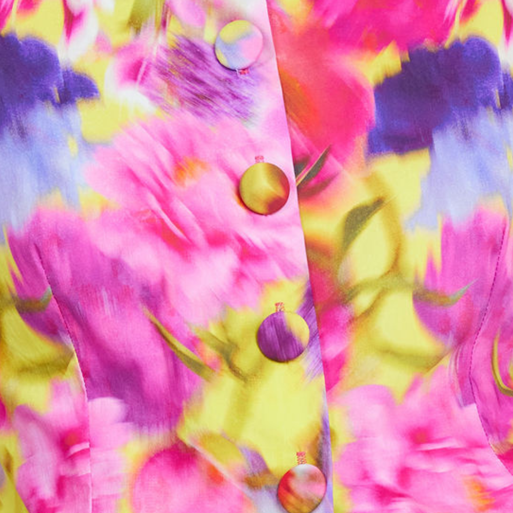 Callie Top Art Bloom Poplin