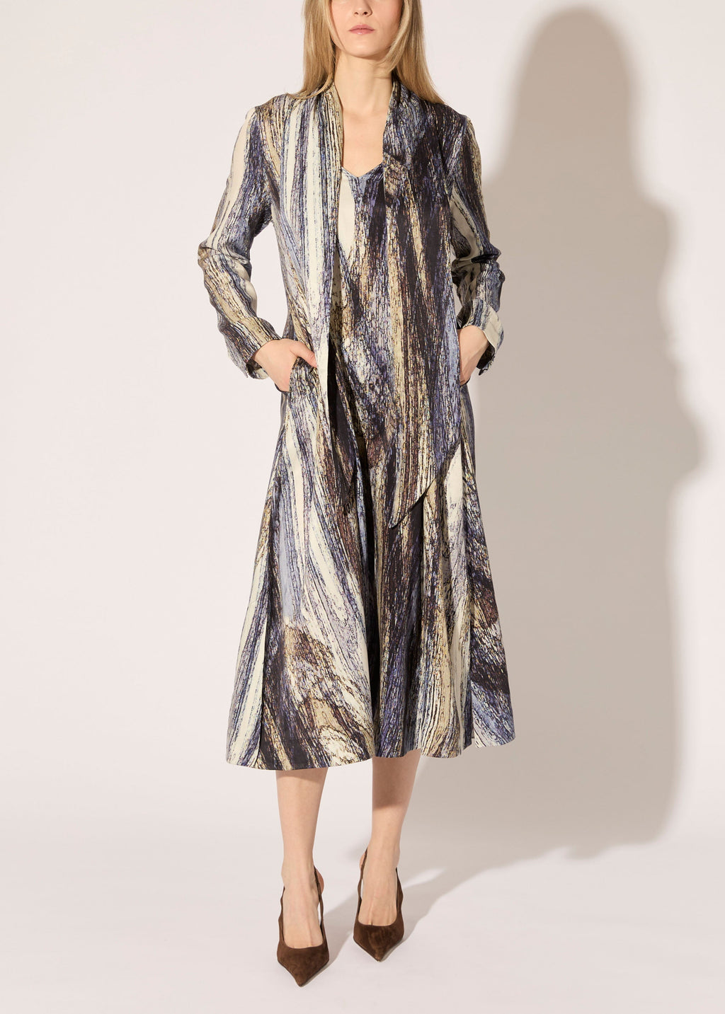 Granite Print Dress