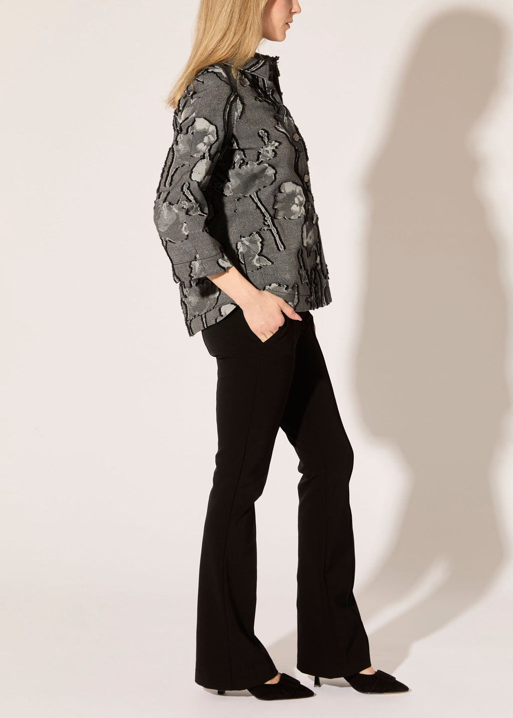 Floral Fil Coupe Shirt