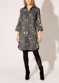 Floral Fil Coupe Dress