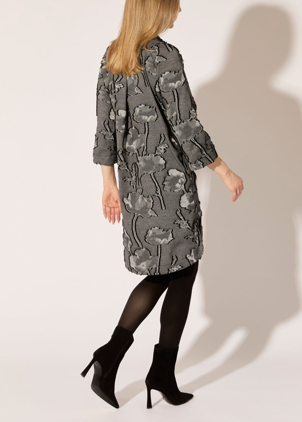 Floral Fil Coupe Dress