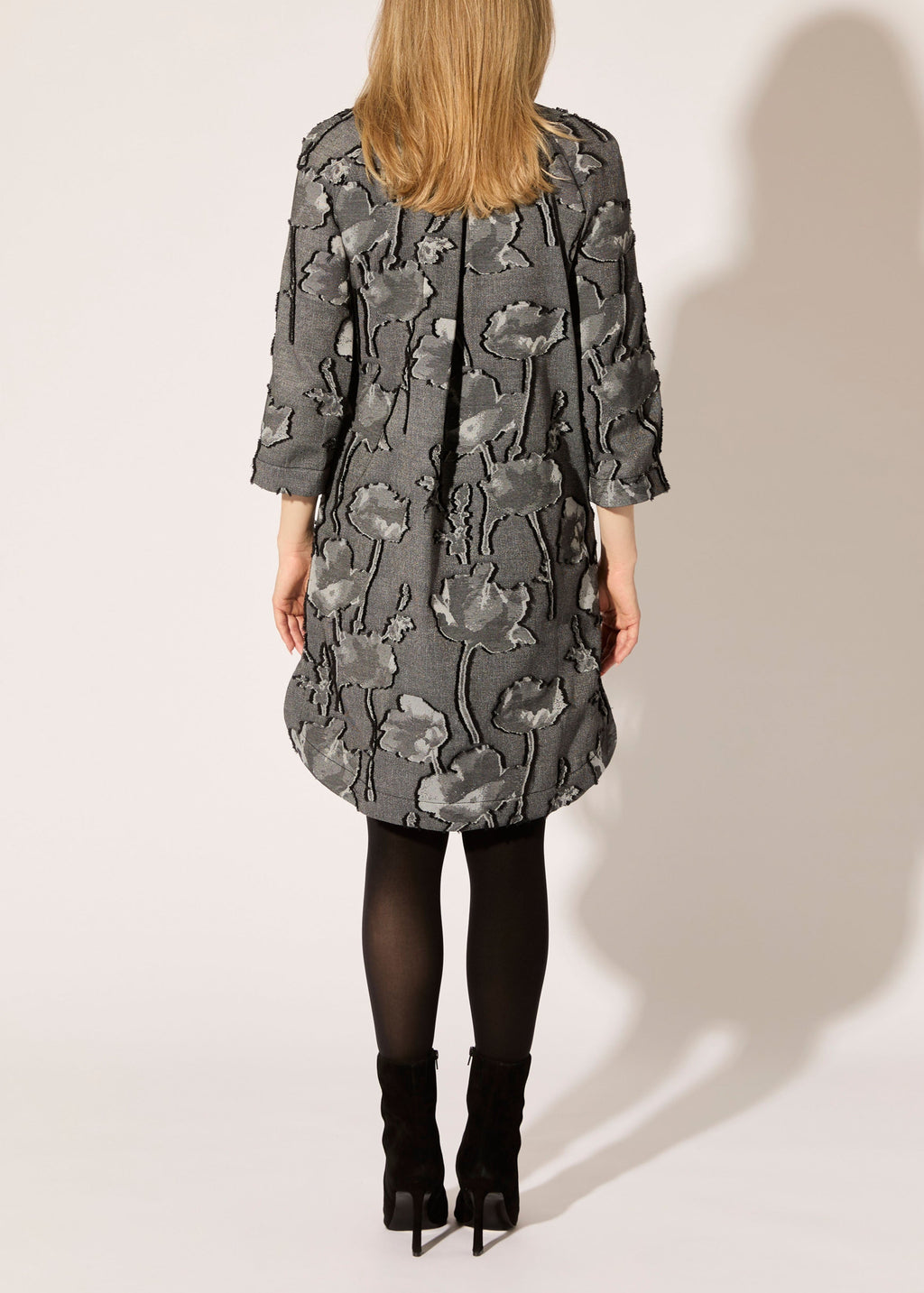 Floral Fil Coupe Dress