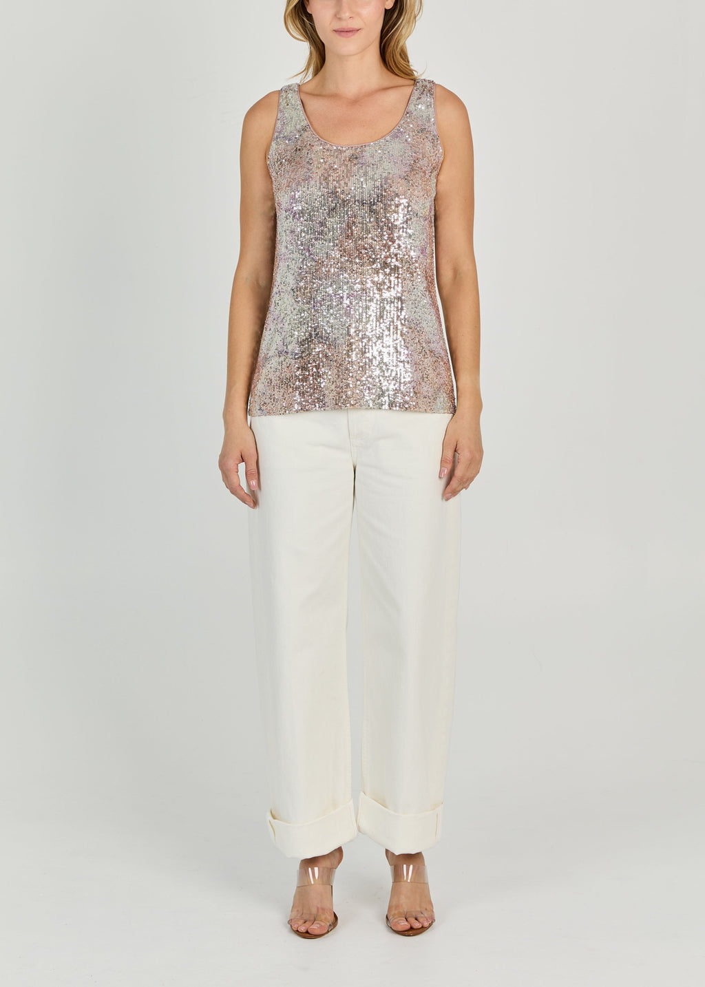 TEMPO SEQUINS TANK TOP