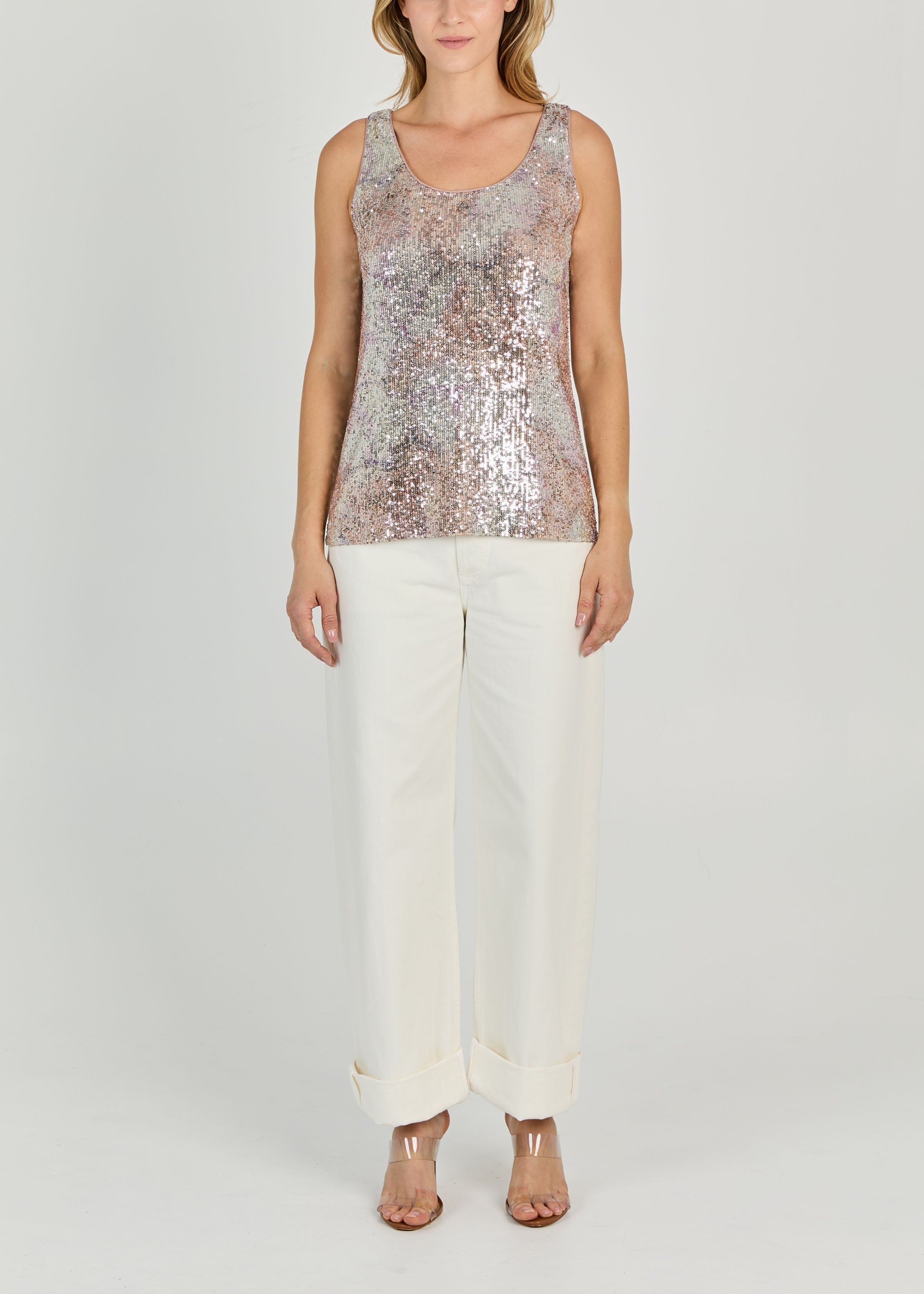 TEMPO SEQUINS TANK TOP