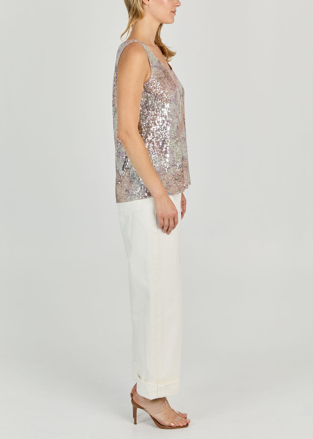 TEMPO SEQUINS TANK TOP