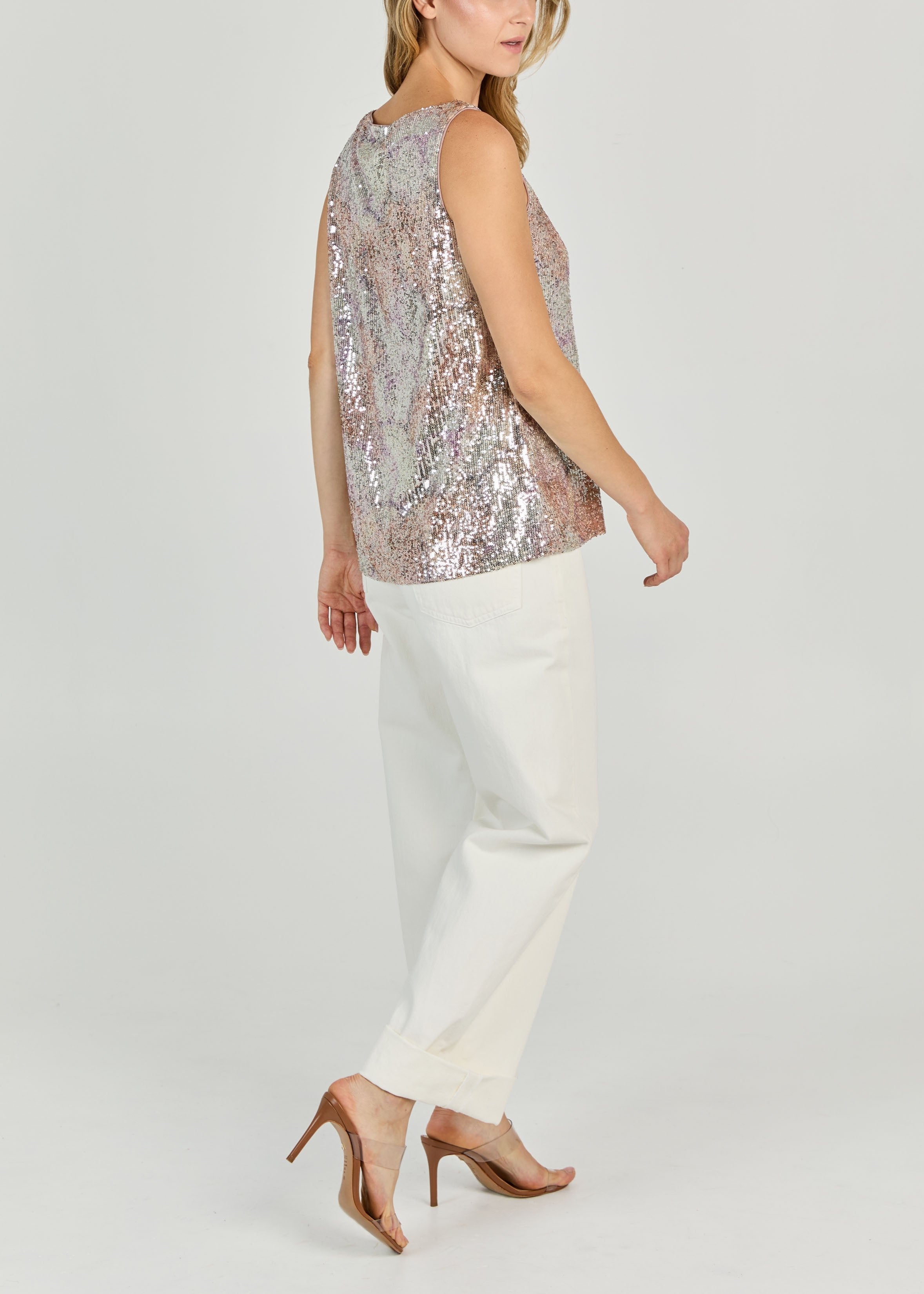 TEMPO SEQUINS TANK TOP