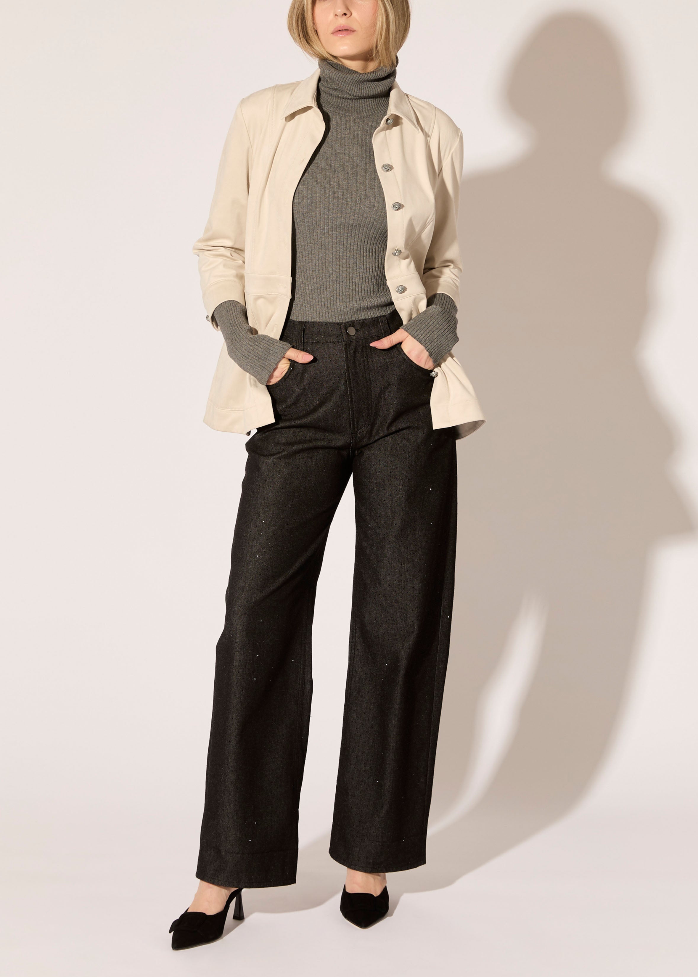Luxe Chamois Safari Jacket