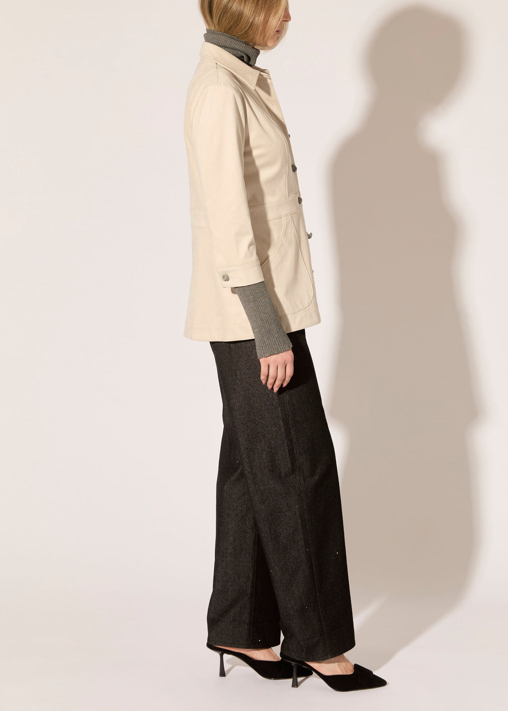 Luxe Chamois Safari Jacket