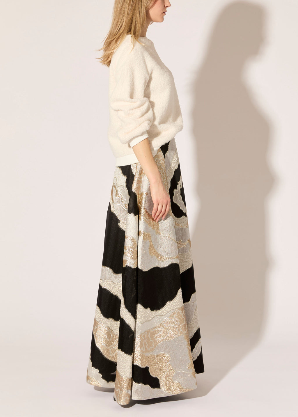 Monarch Fil Coupe Maxi Skirt
