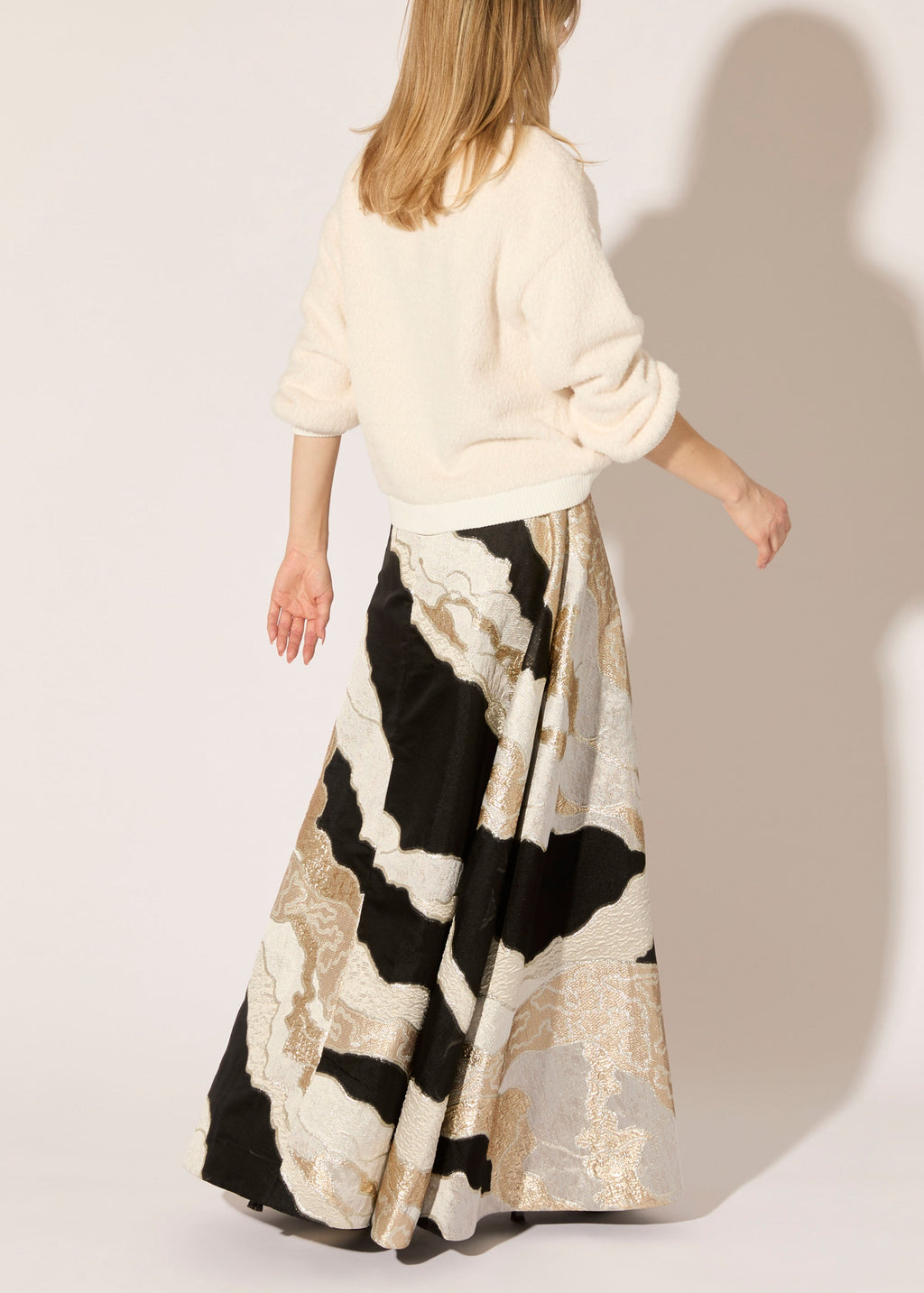 Monarch Fil Coupe Maxi Skirt