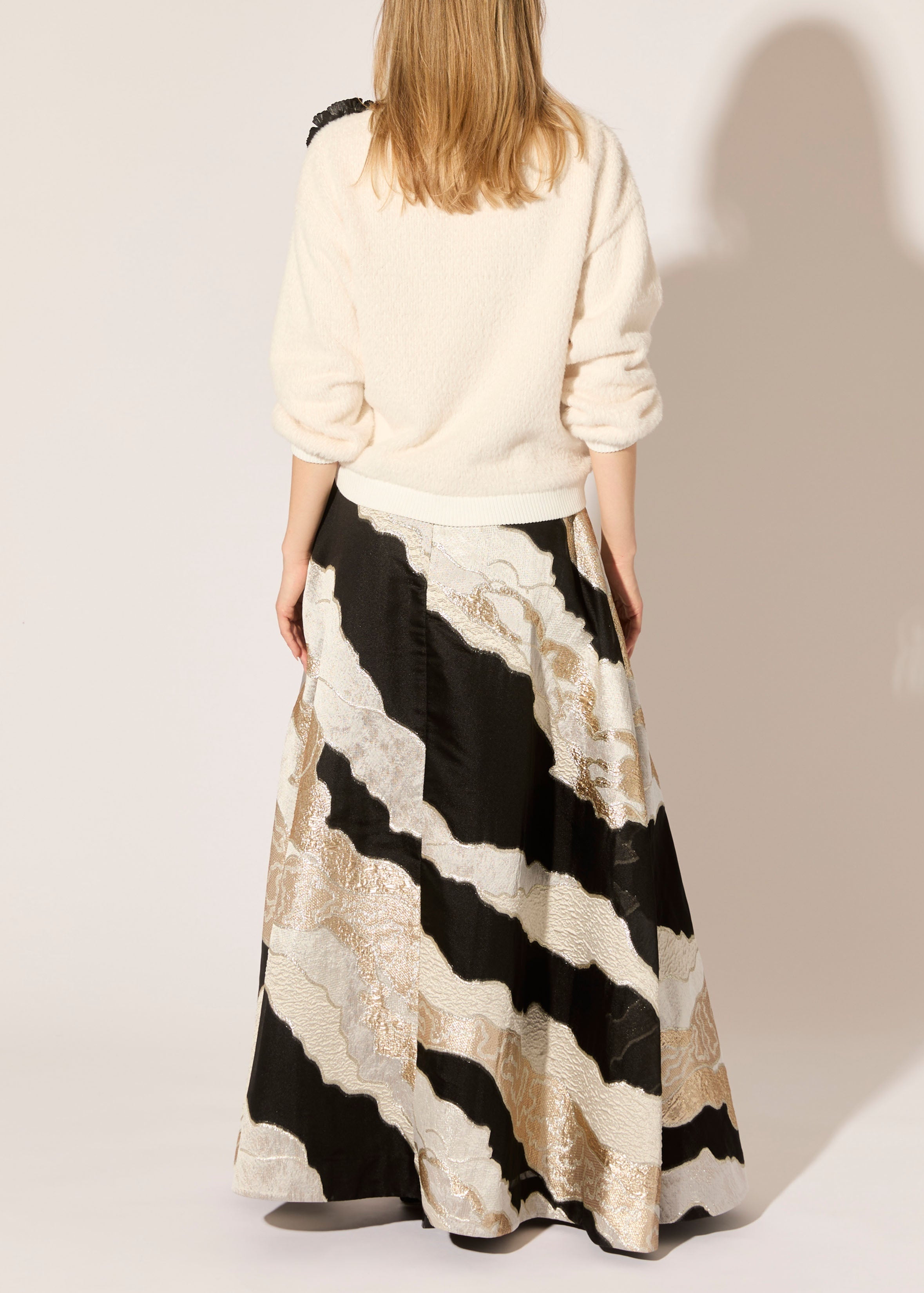 Monarch Fil Coupe Maxi Skirt