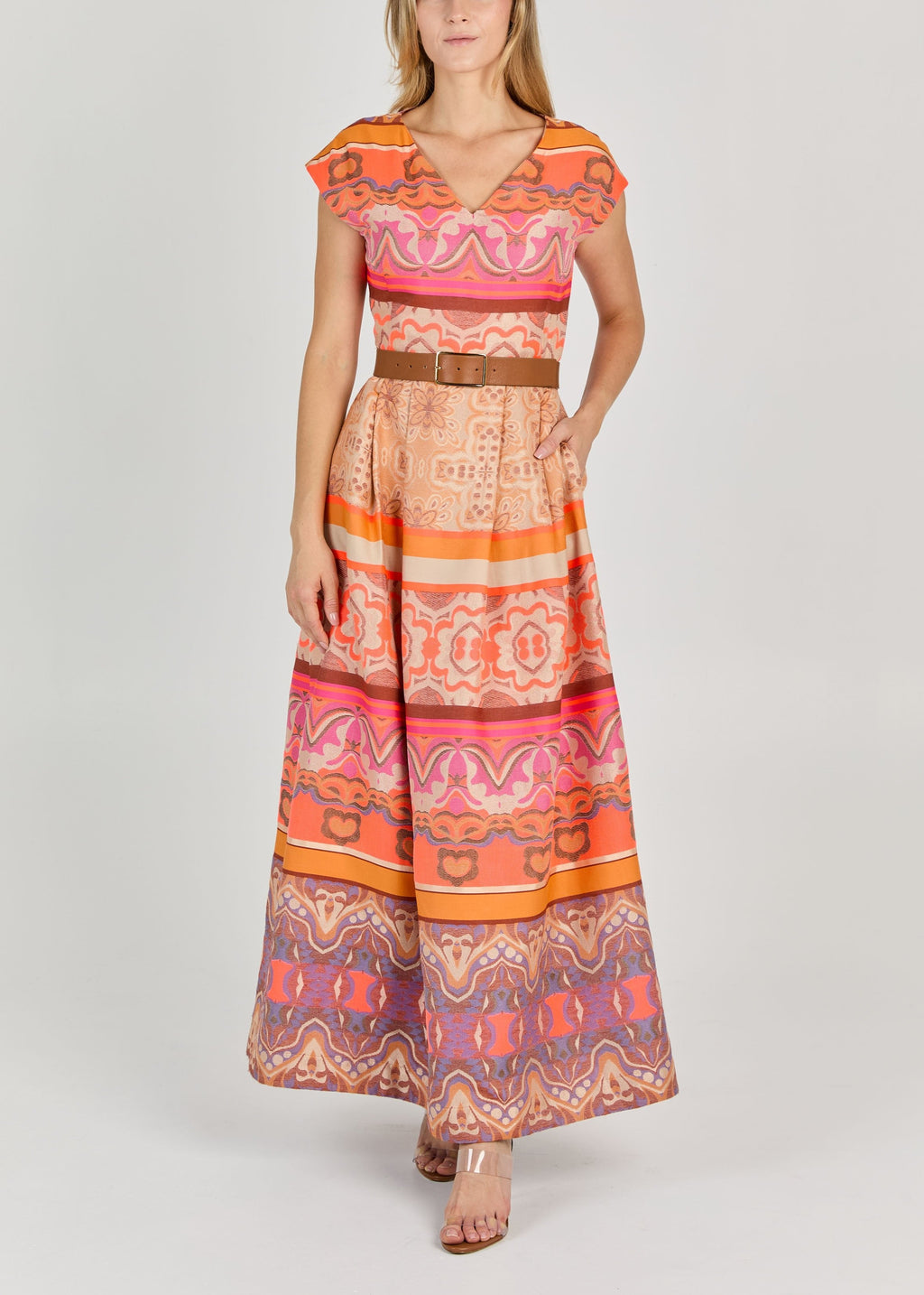 PALACIO JACQUARD MAXI DRESS