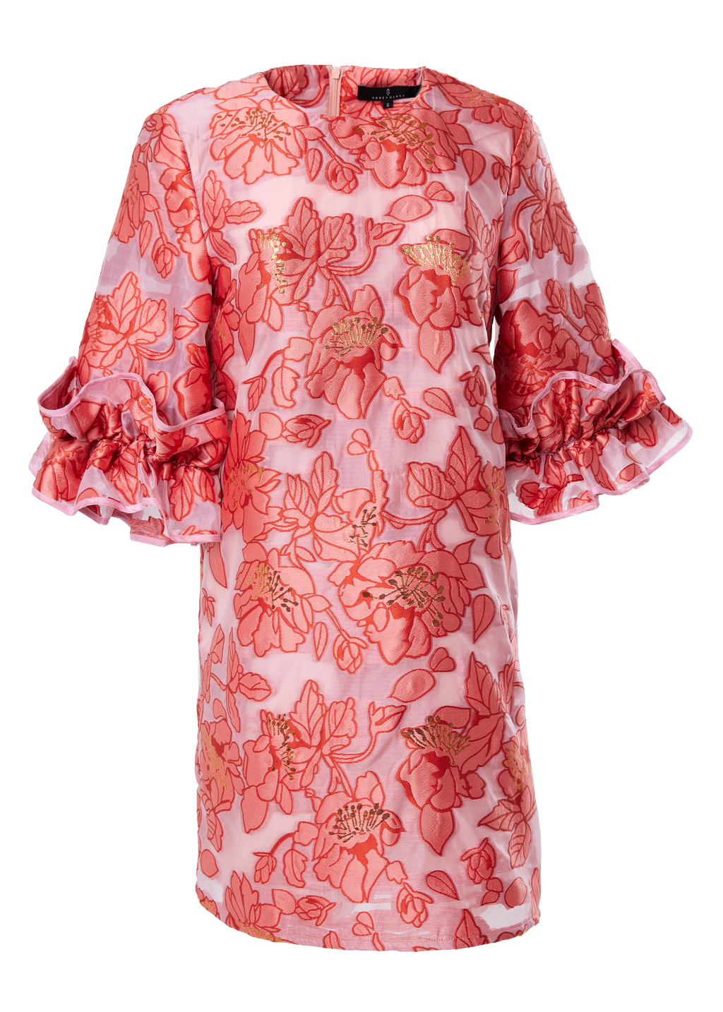 Bronwyn Dress Rose Blossom Organza