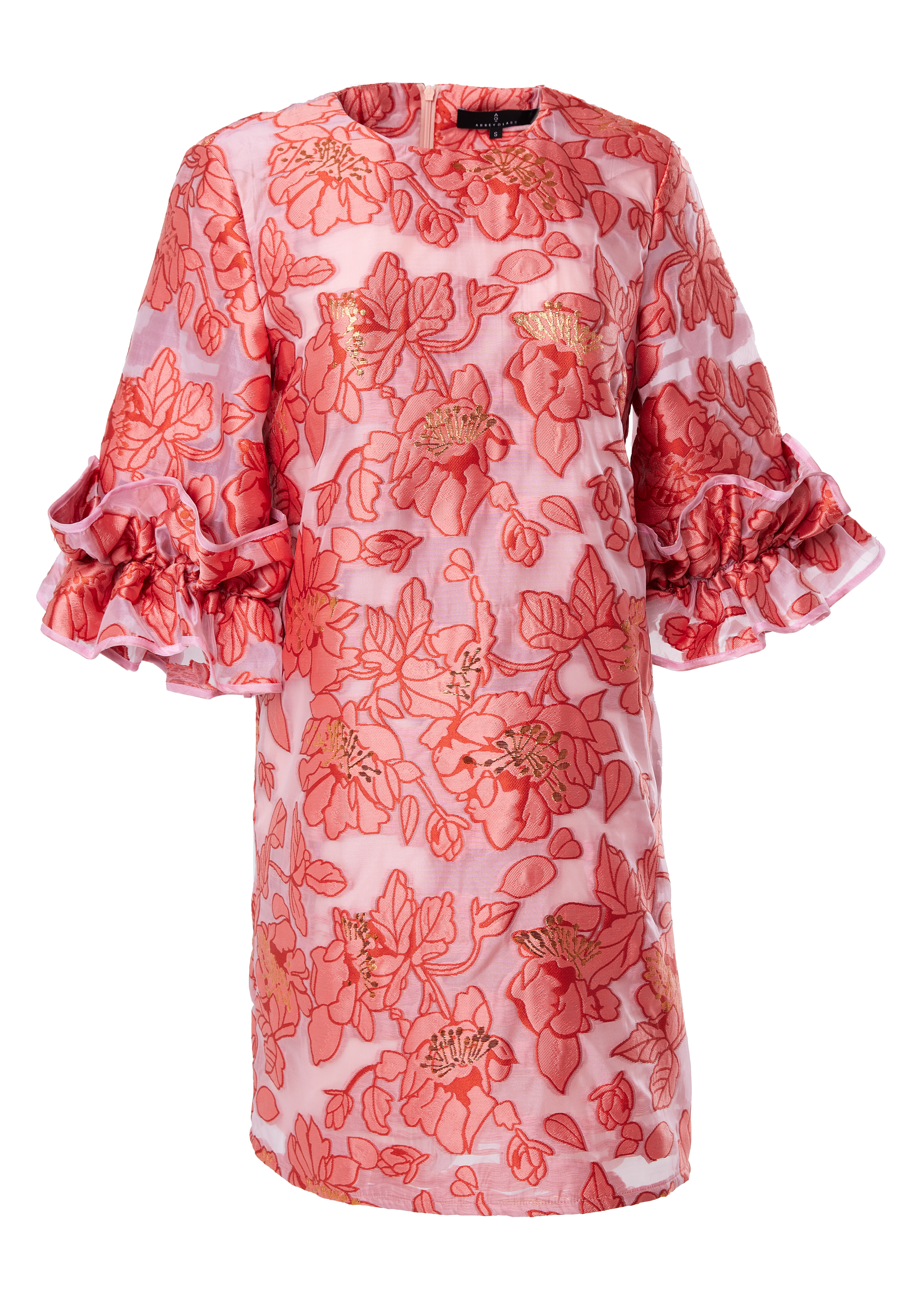 Bronwyn Dress Rose Blossom Organza