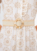 Woven Belt White