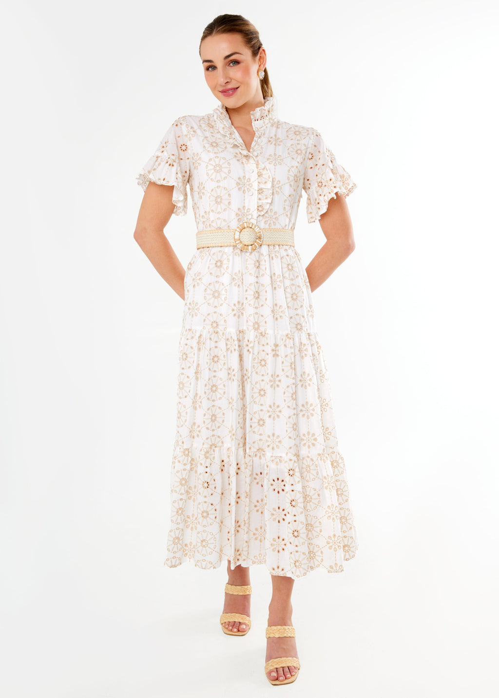 Woven Belt White