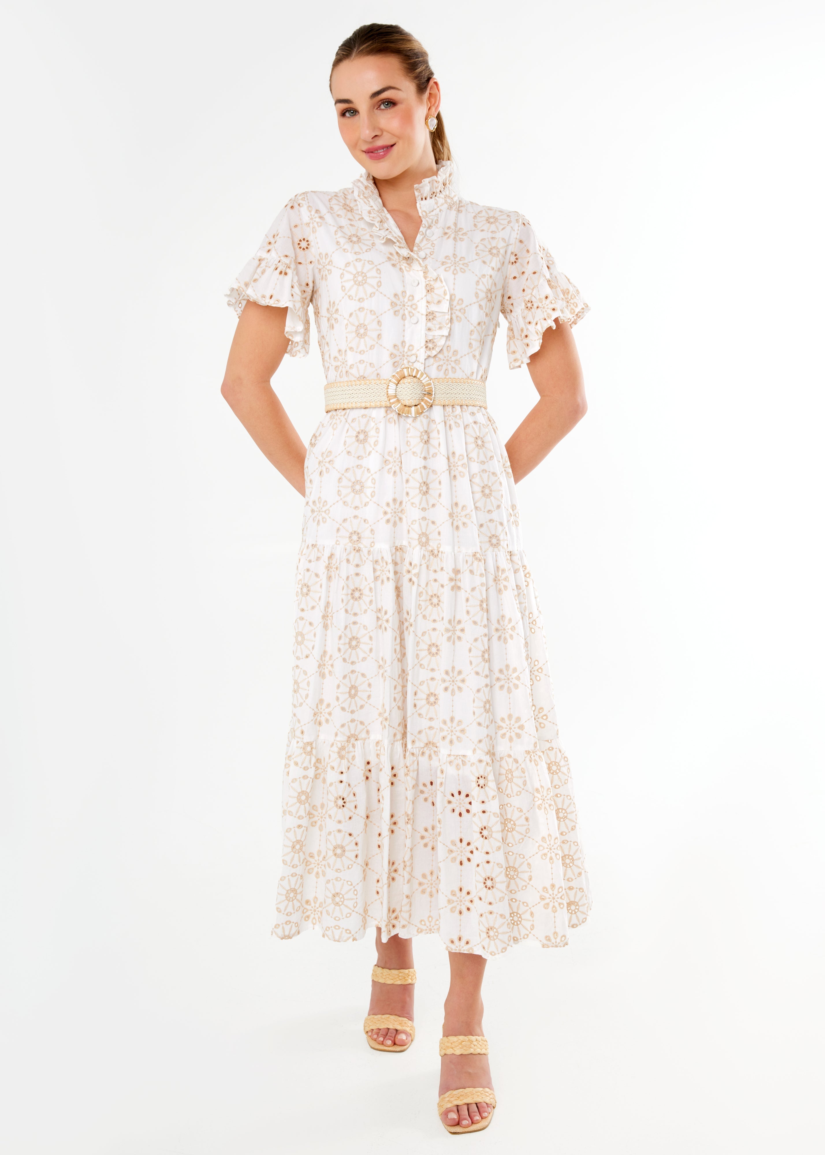 Woven Belt White