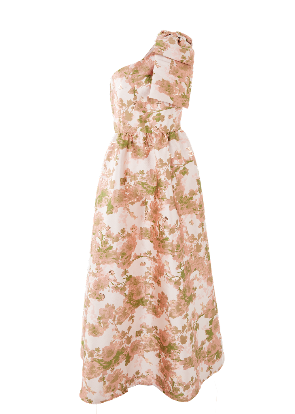 Caroline Gown Baby's Breath Jacquard