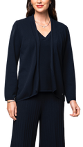 Amy Shawl Collar Cardigan ; Dark Navy