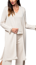 Ali Shimmery Duster / Coat, Gold Ecru