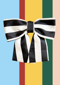 Striped Mikado Bow
