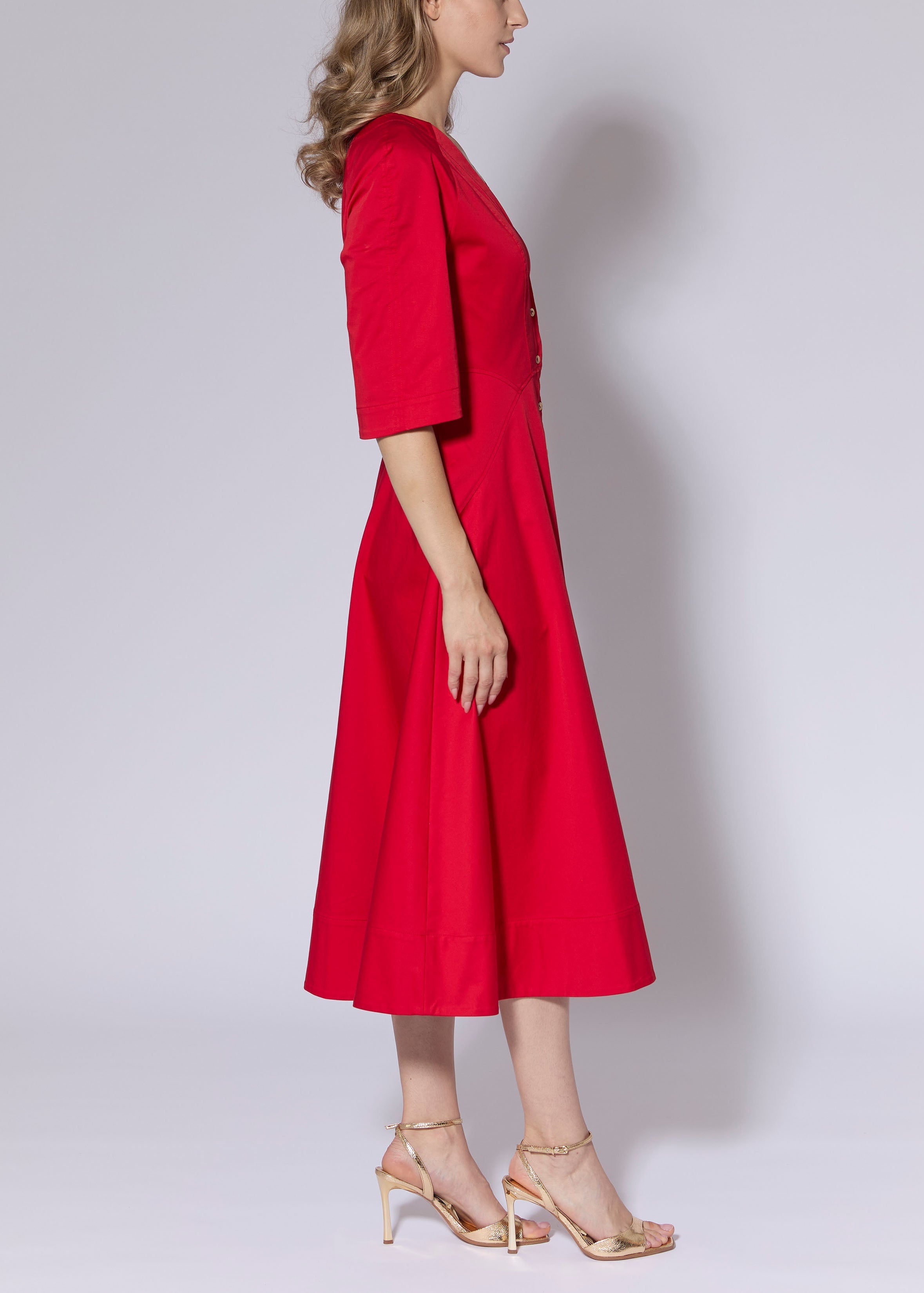 Luxe Cotton Sateen Dress - SHIPS 3.21