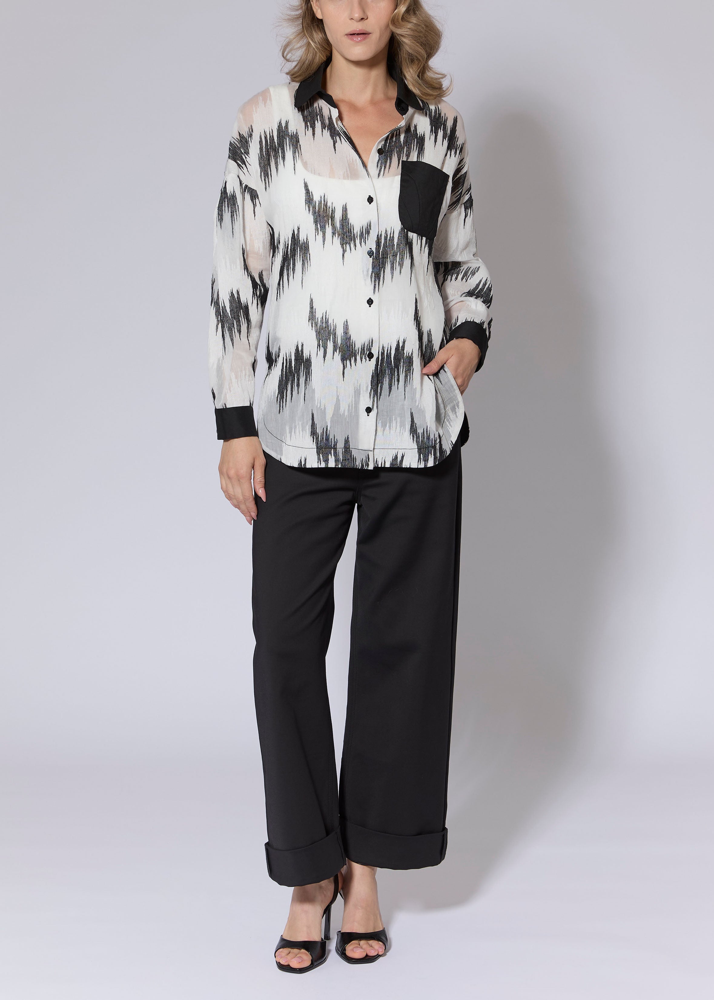 Flare Fil Coupe Shirt