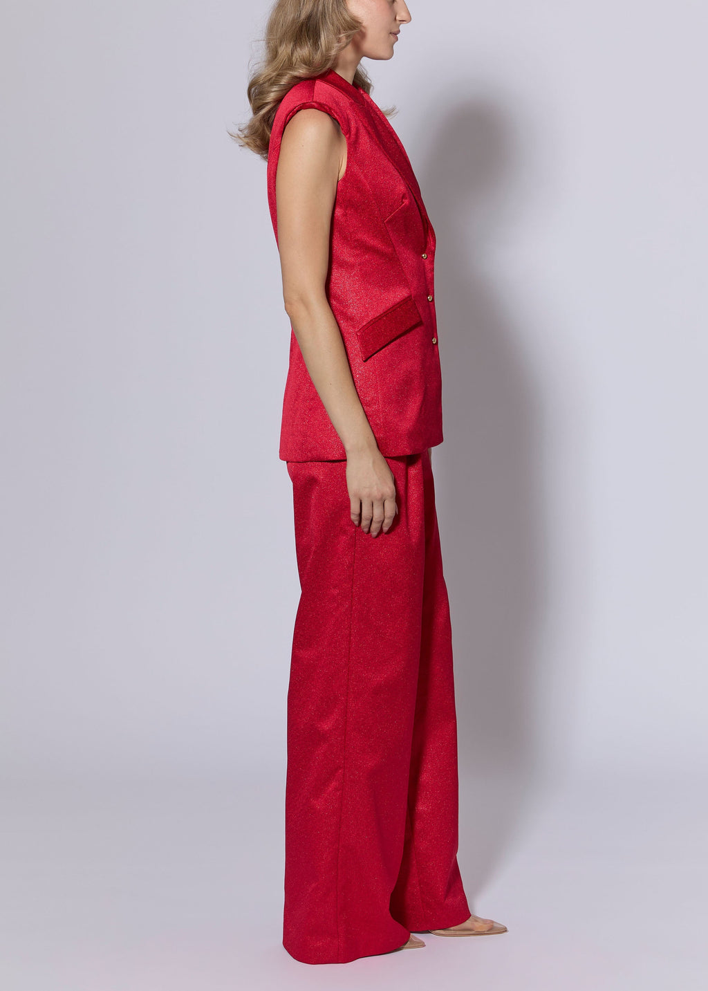 Lurex Crepe Pant - SHIPS 3.21