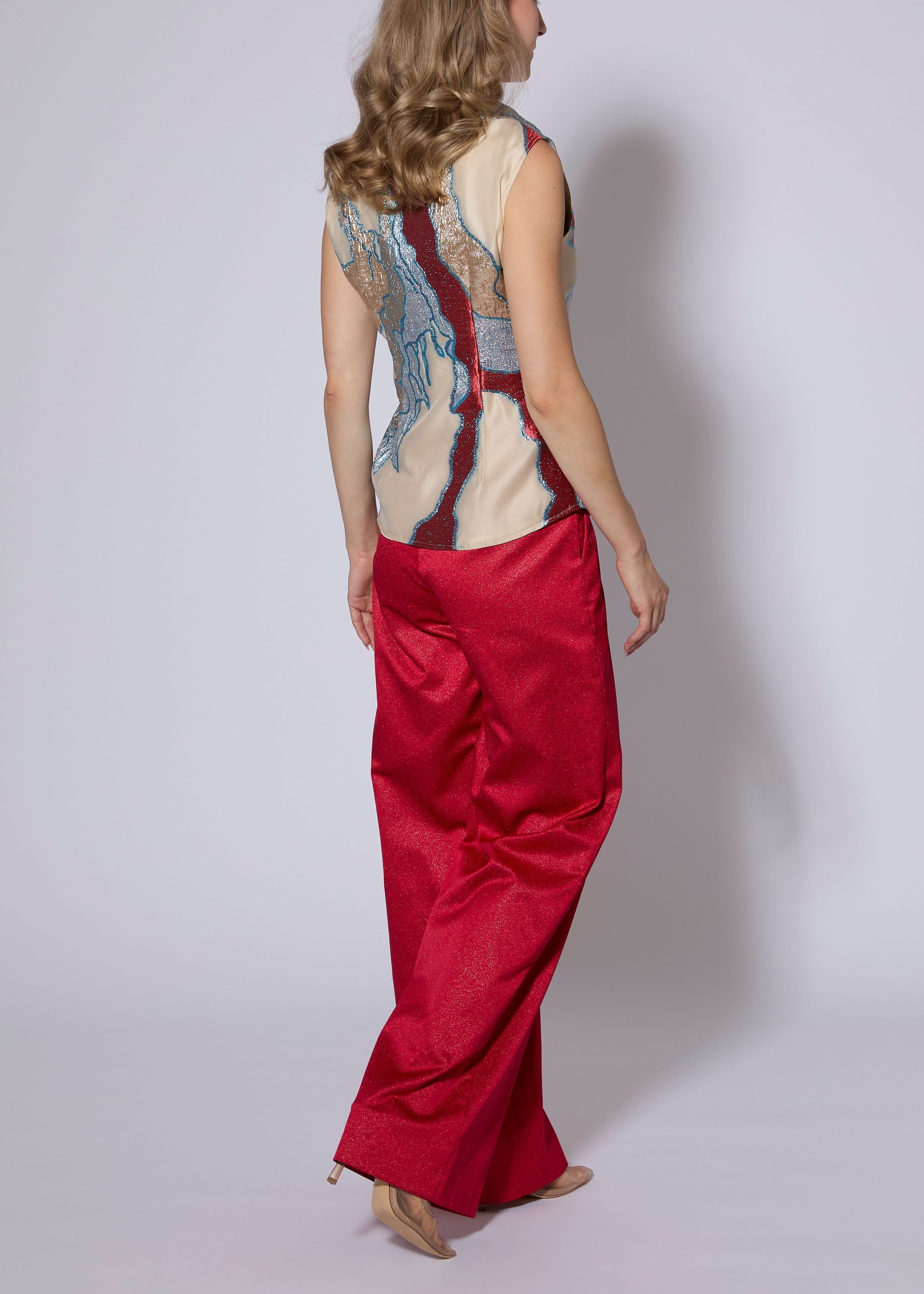 Lurex Crepe Pant - SHIPS 3.21